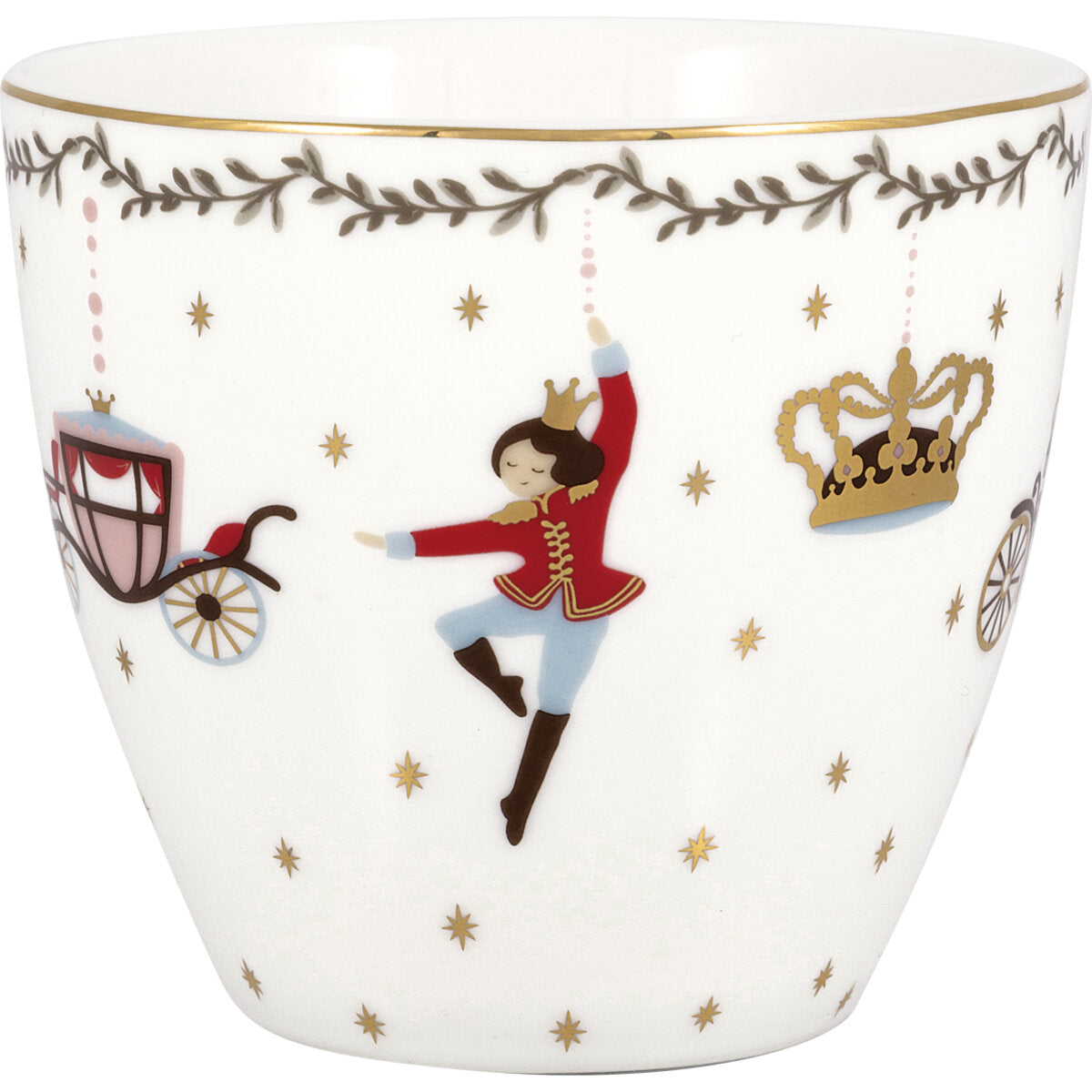 Latte Cup "Royal Christmas" - 0,35 l (Weiß)