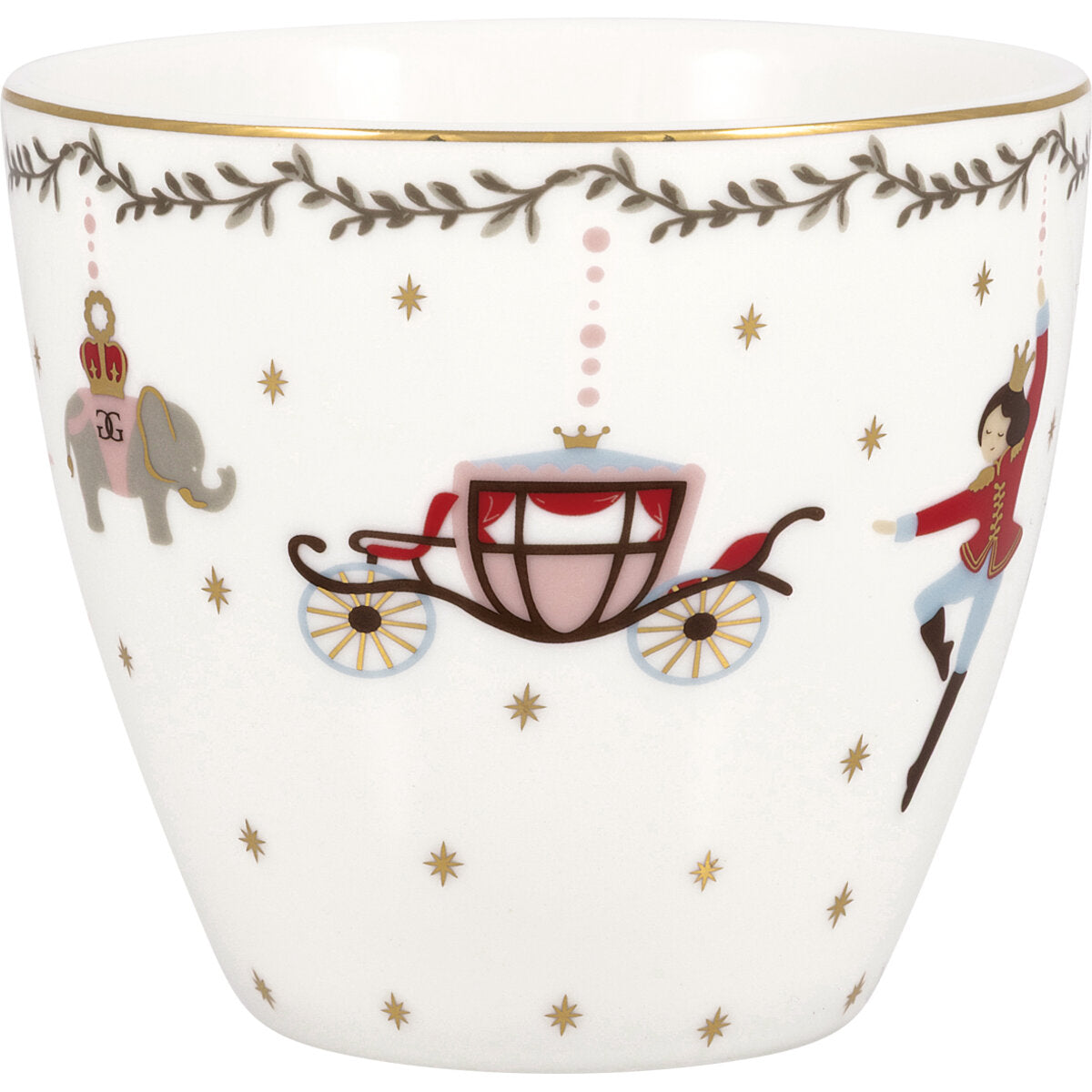 Latte Cup "Royal Christmas" - 0,35 l (Weiß)
