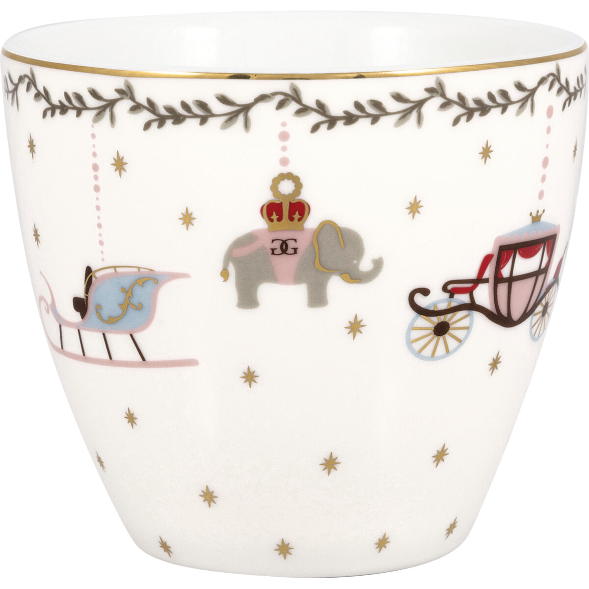 Latte Cup "Royal Christmas" - 0,35 l (Weiß)