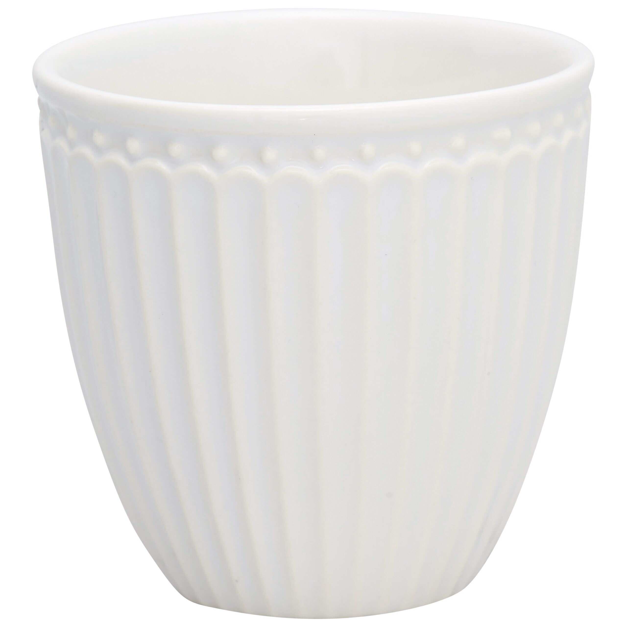 Mini Latte Cup "Alice" (White)