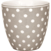 Mini Latte Cup "Dotty" - 0,13 l (Beige)