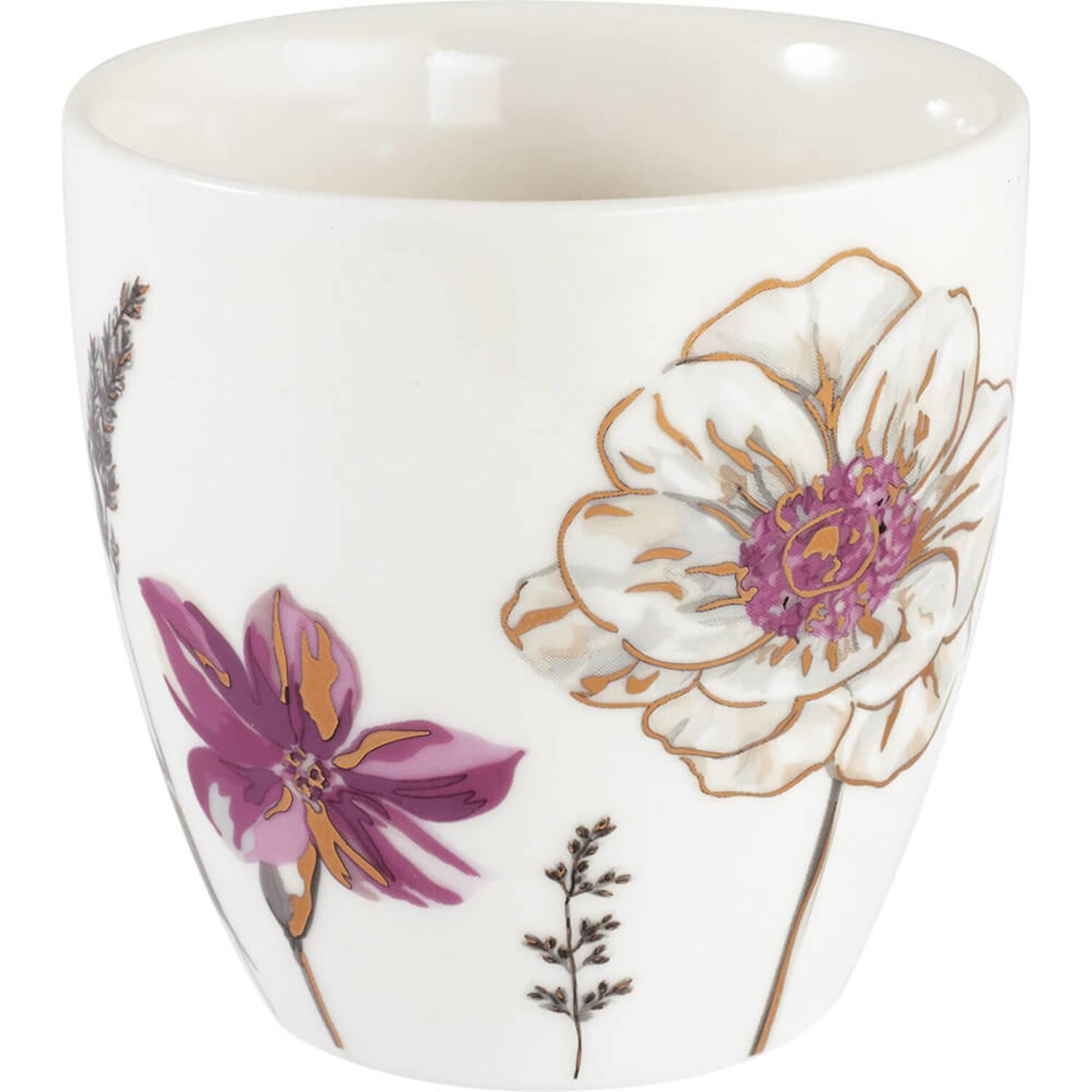 Mini Latte Cup "Lillith" - 7x7 cm (Weiß) GreenGate