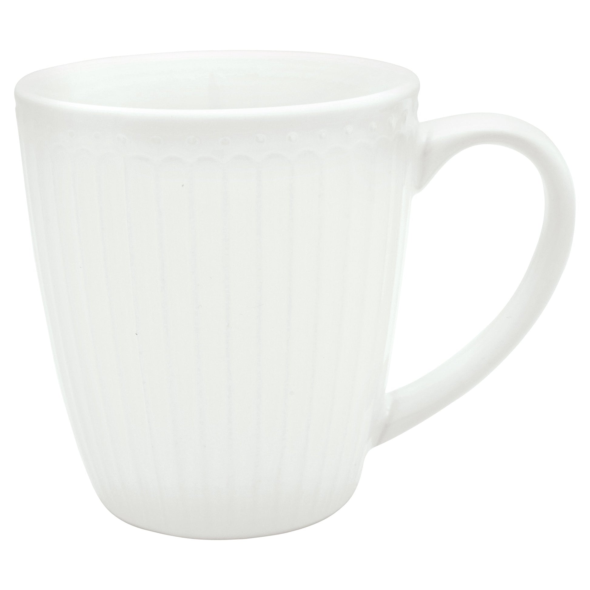 Henkeltasse "Alice" im 4er-Set - 7x7 cm (White) GreenGate