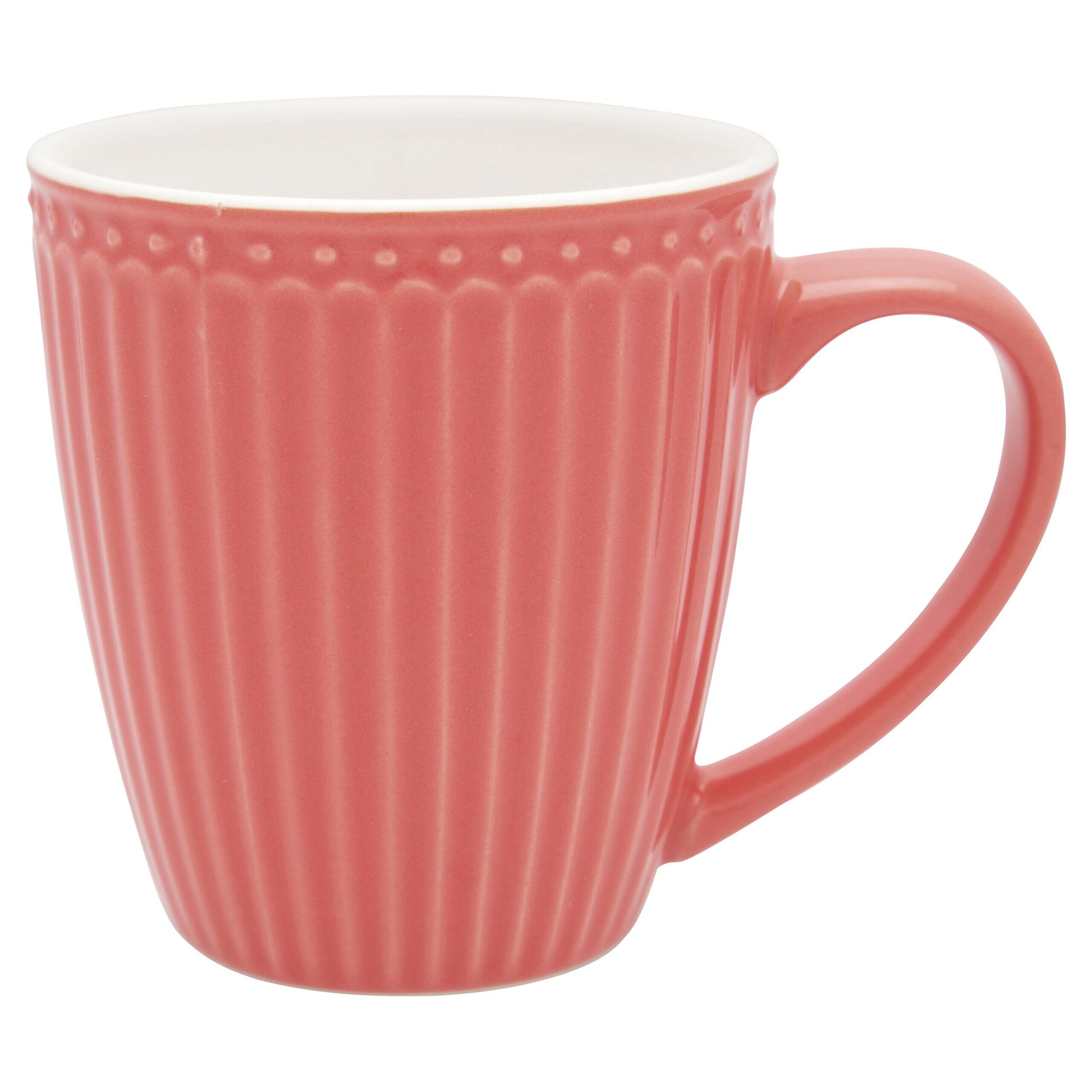 Henkeltasse "Alice" im 4er-Set - 7x7 cm (Coral) GreenGate