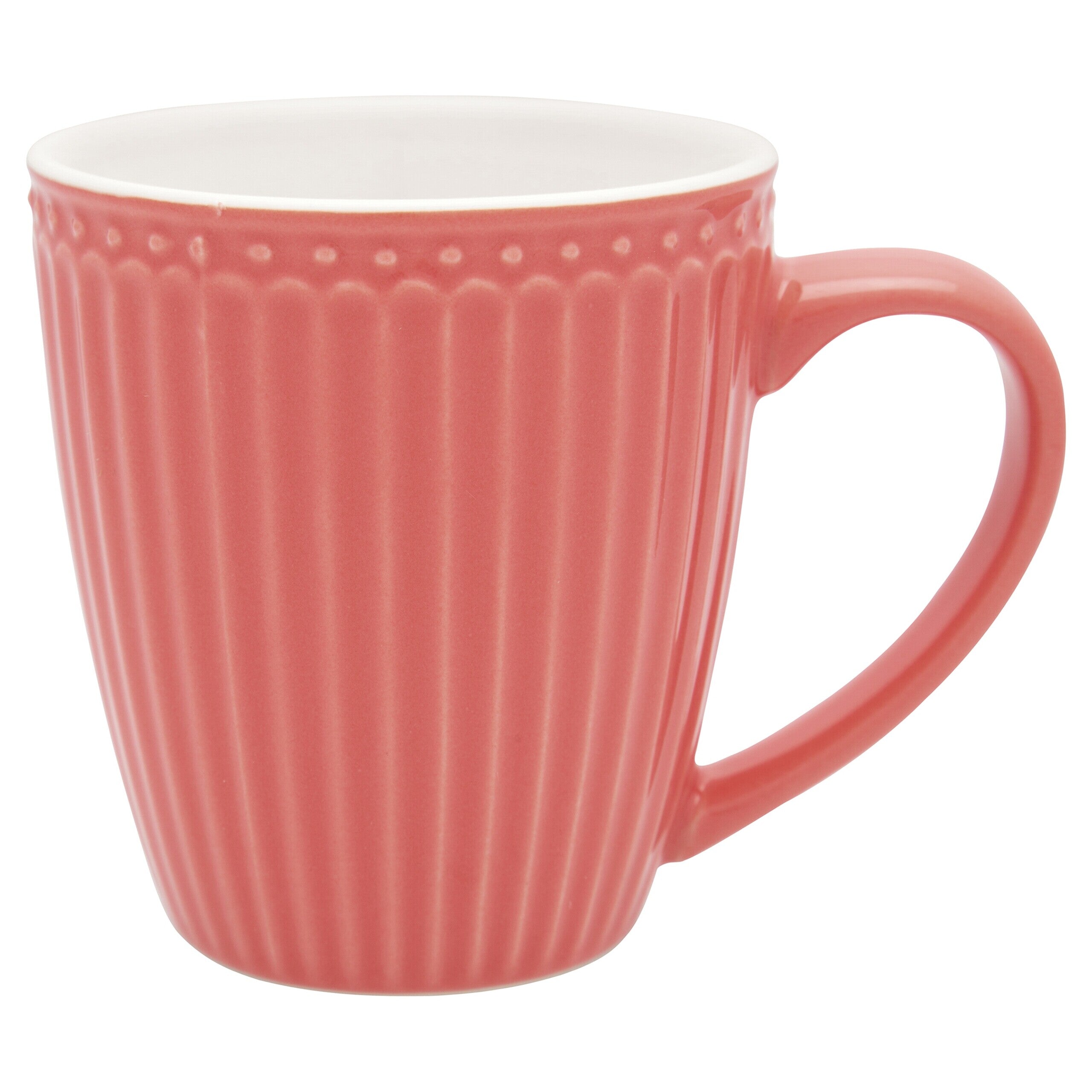 Henkeltasse "Alice" im 4er-Set - 7x7 cm (Coral) GreenGate