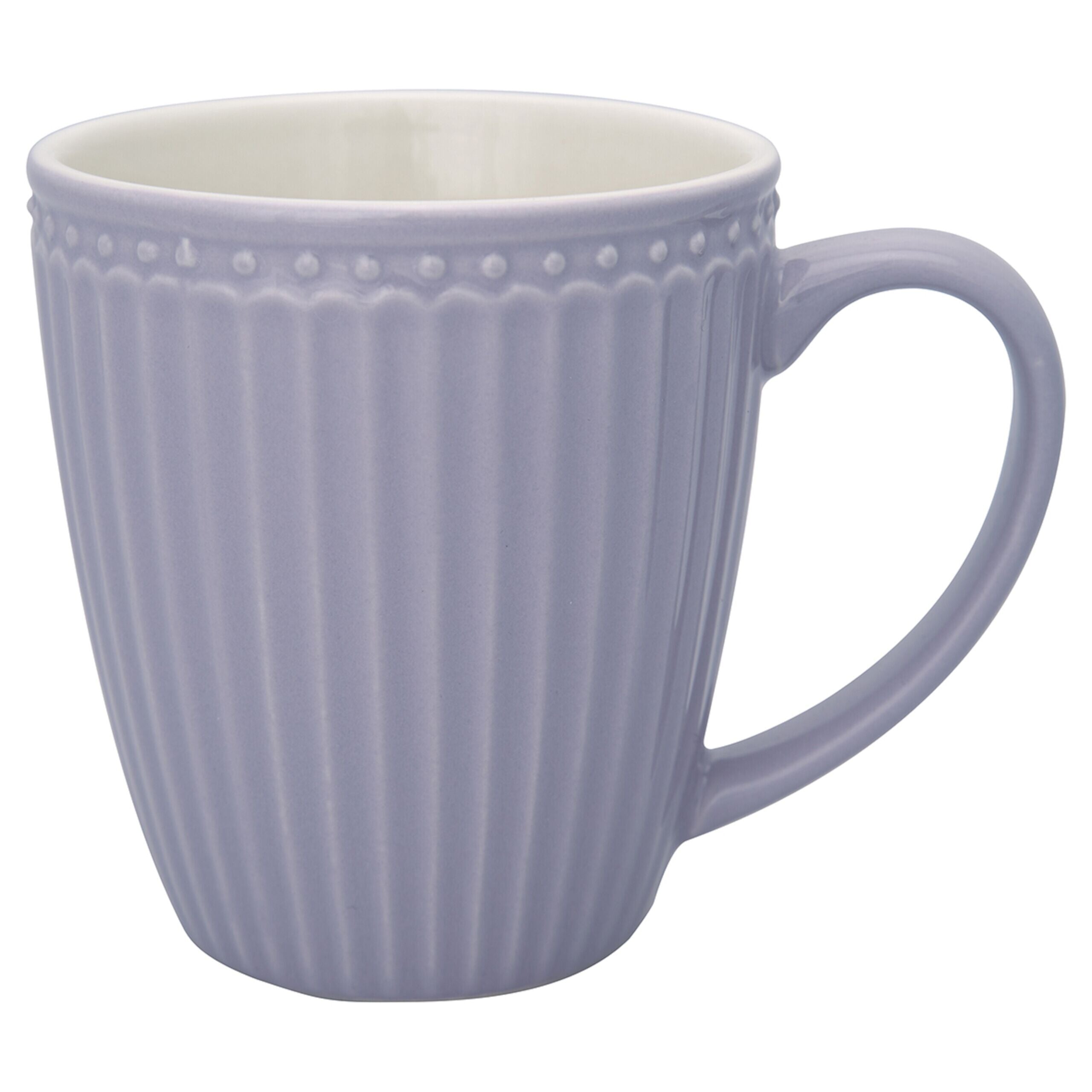 Henkeltasse "Alice" im 4er-Set - 7x7 cm (Lavender) GreenGate
