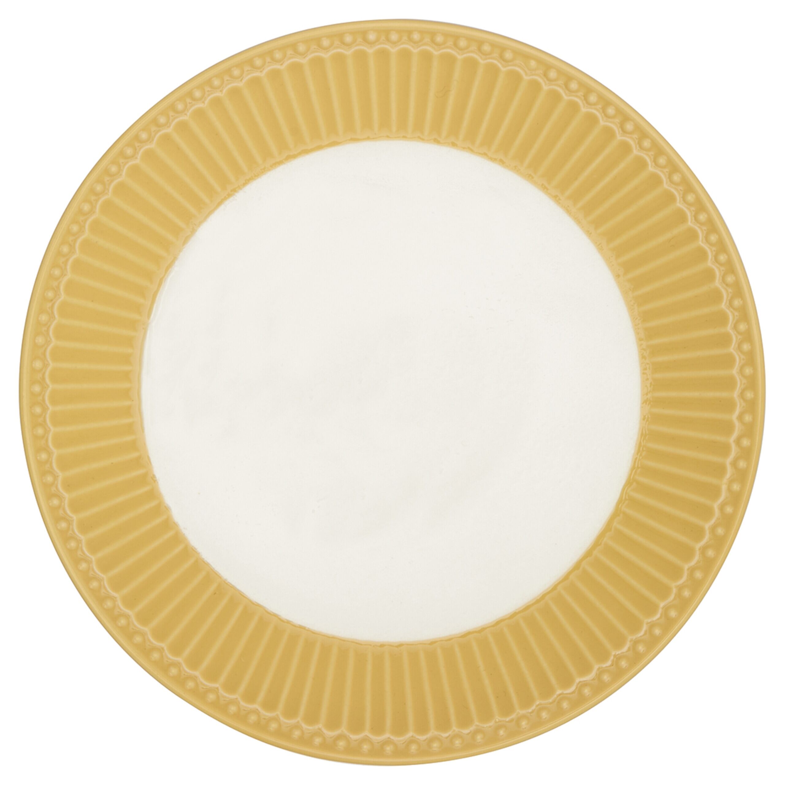 Frühstücksteller "Alice" - 23 cm (Honey Mustard) GreenGate