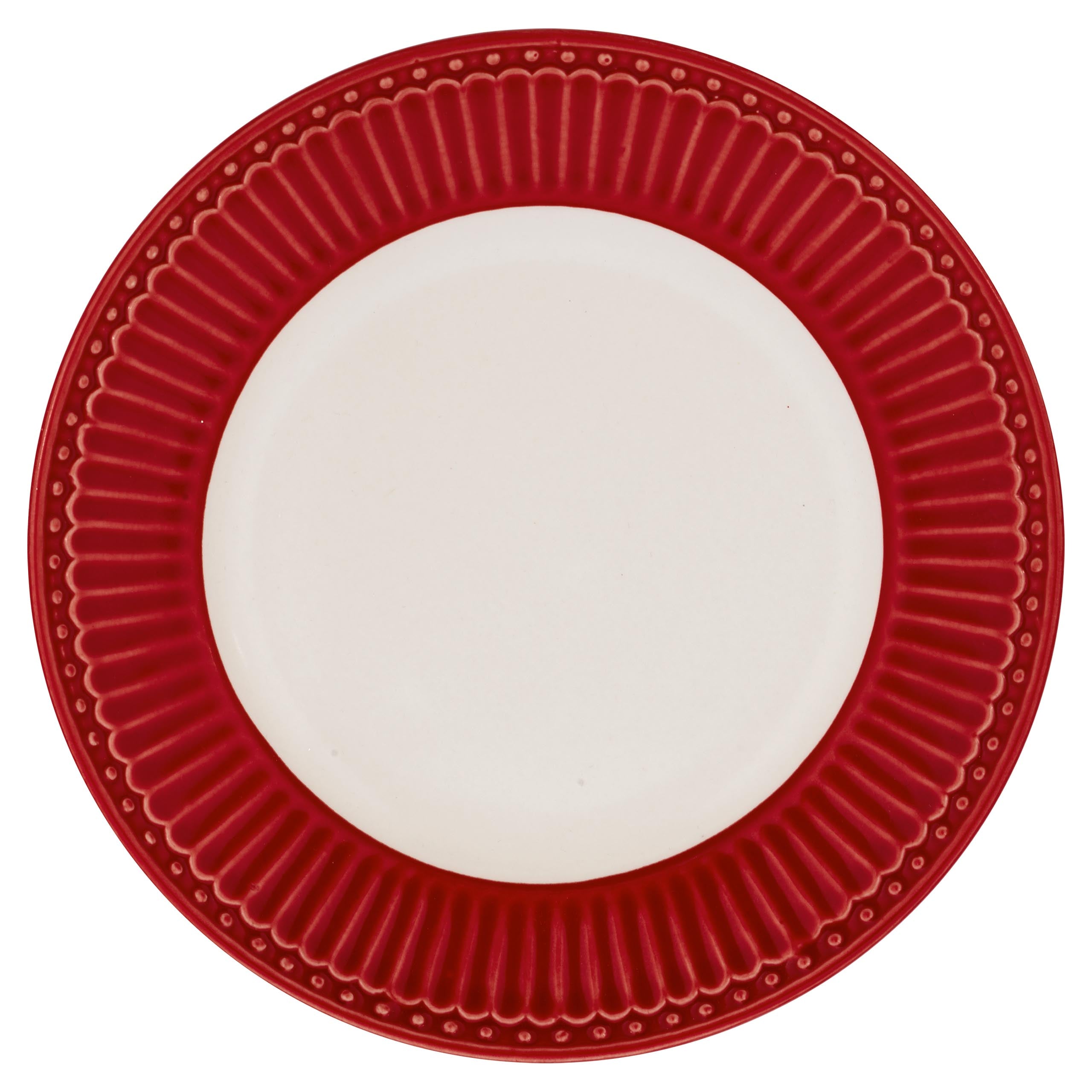 Dessertteller "Alice" (Red)  - 4er-Set
