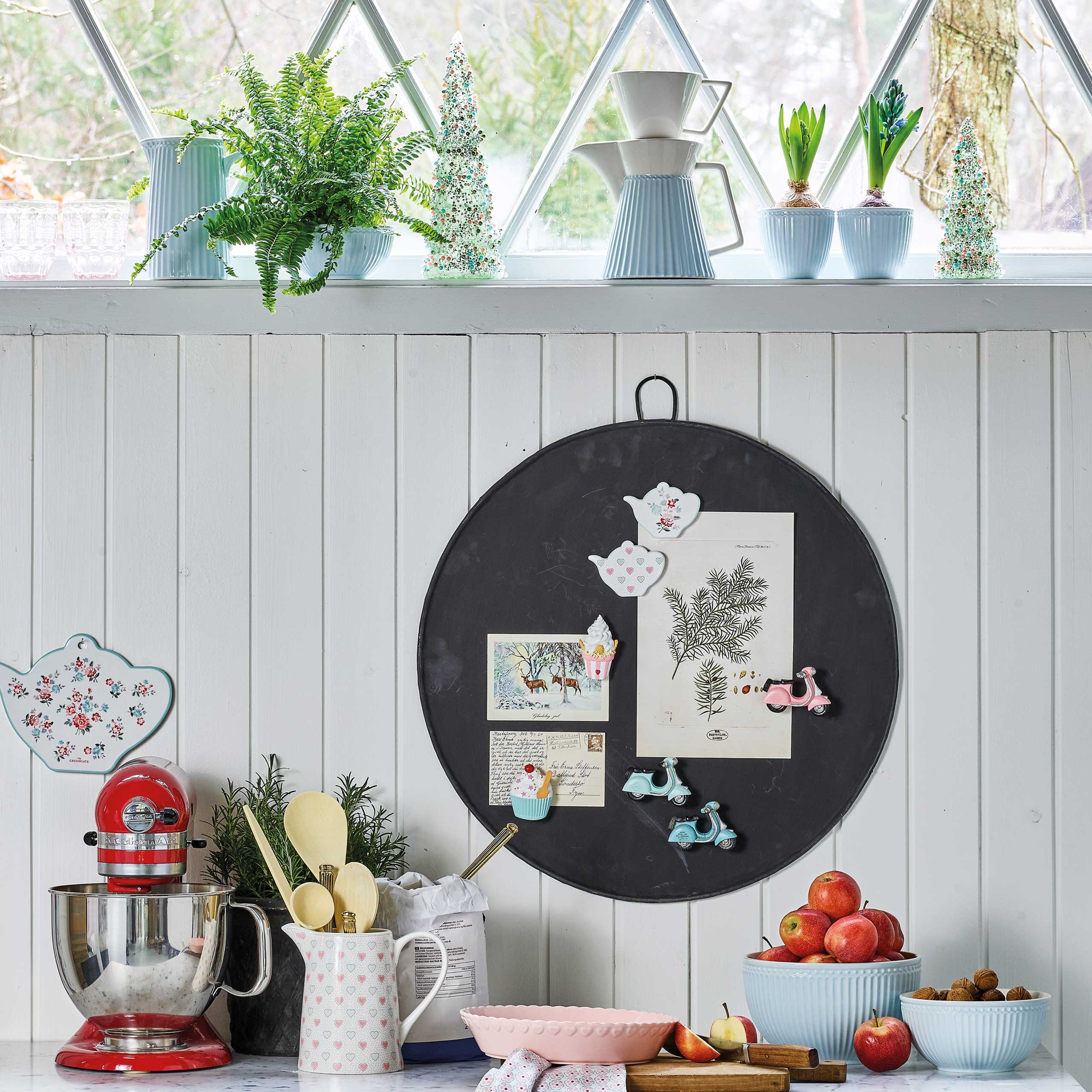 Magnet im 4er-Set "Sonia" (White)