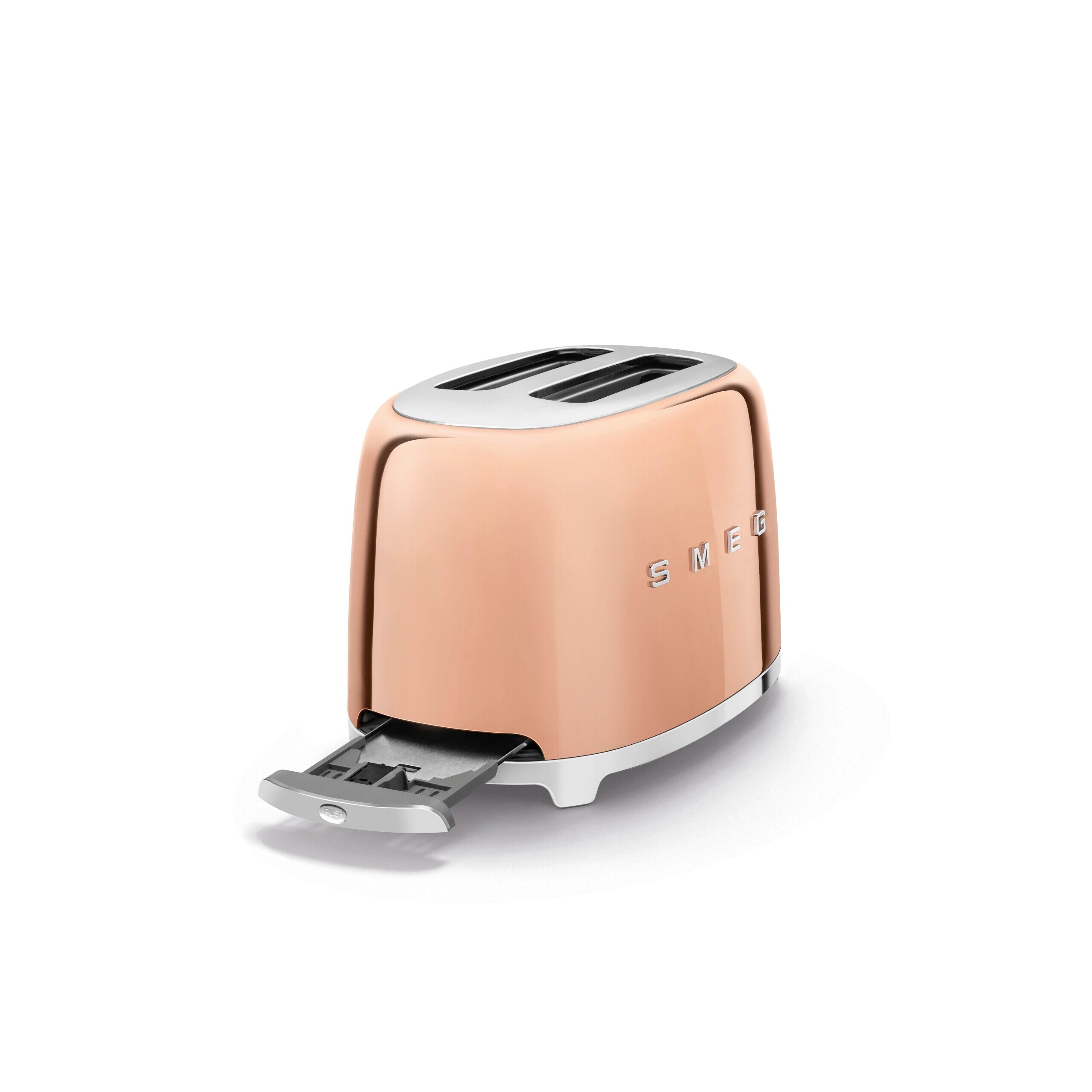 smeg 2-Schlitz-Toaster "50's Retro Style" (Rose-Gold), kompakt