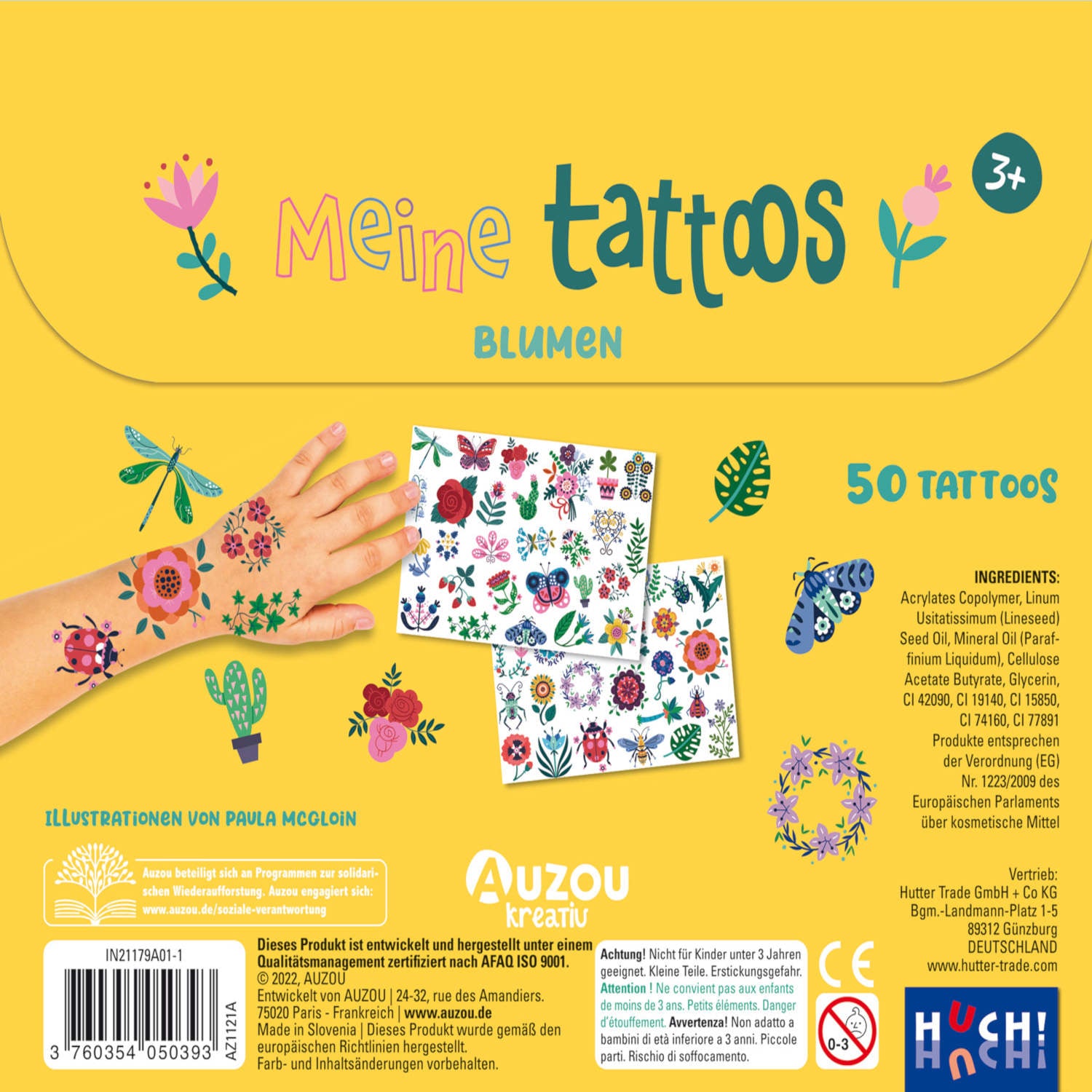 Meine Tattoos - Blumen