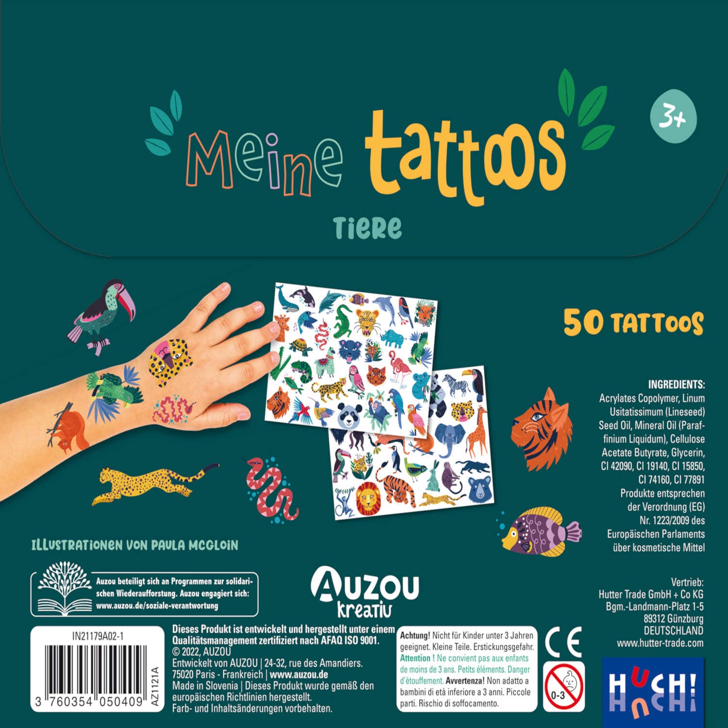 Meine Tattoos - Tiere