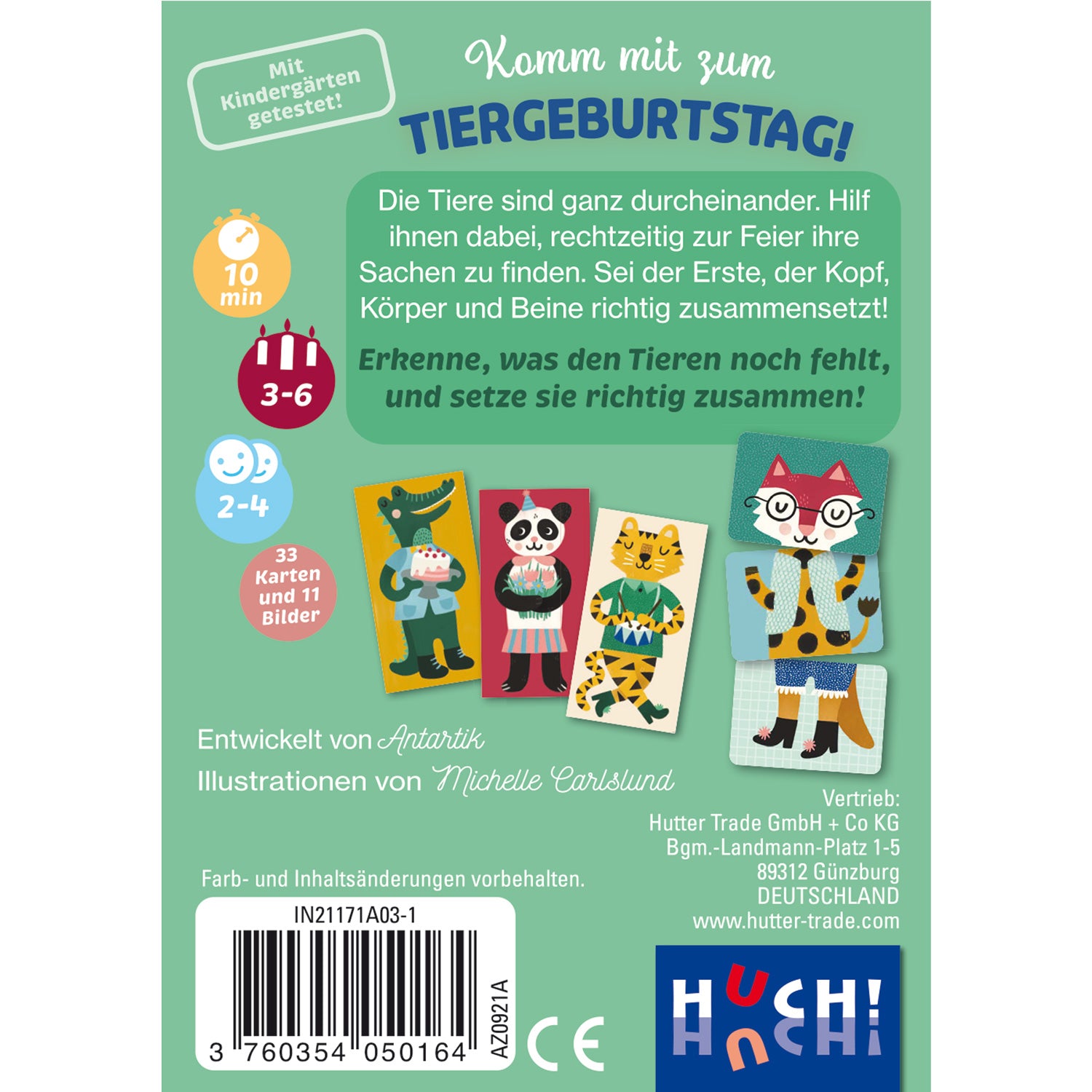 Komm mit zum Tiergeburtstag - Hilf beim Vorbereiten