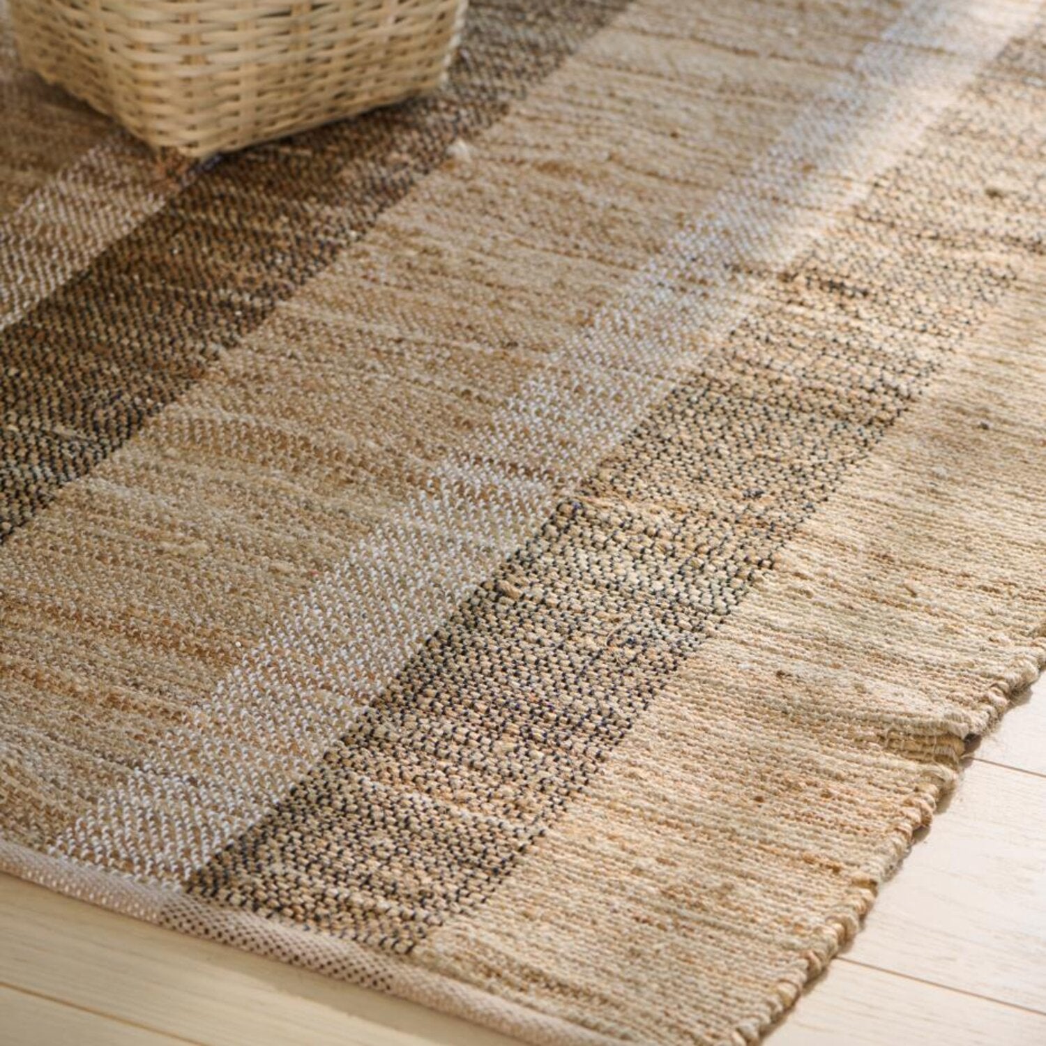Teppich "Streifen" - 250x80 cm (Natur)