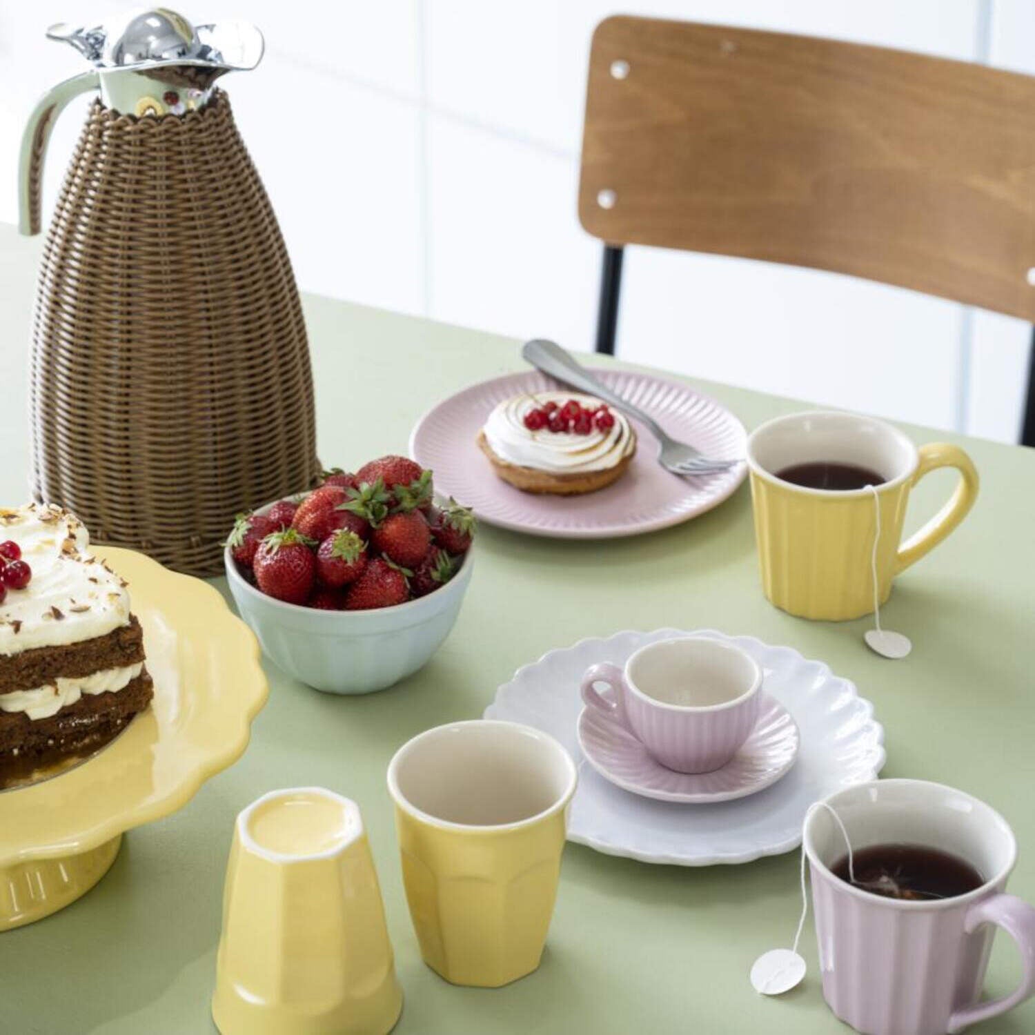 Cafe-Latte-Becher "Mynte" - 200 ml (Lemonade)