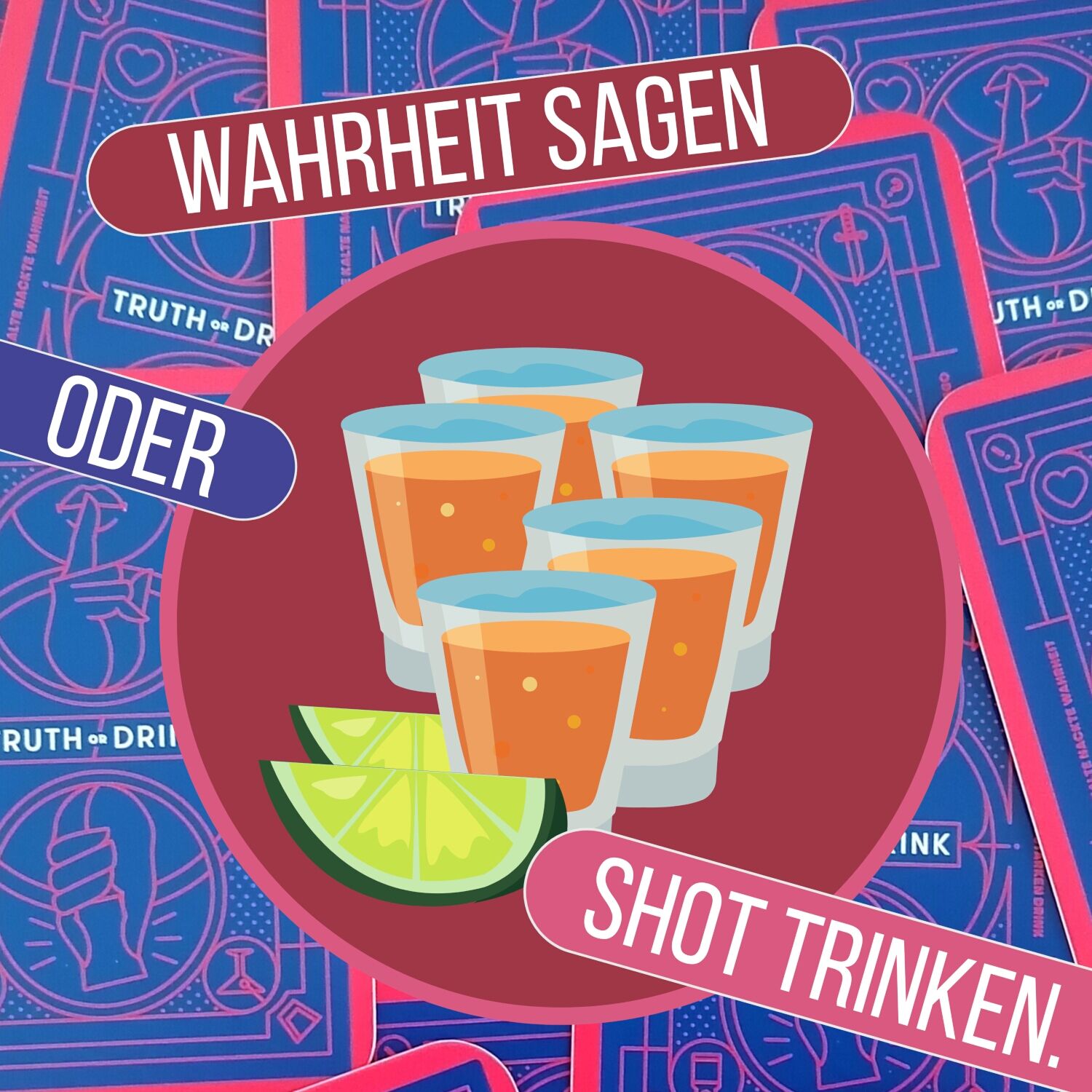 Bundle What do you meme? (DE) + Truth or Drink (DE)