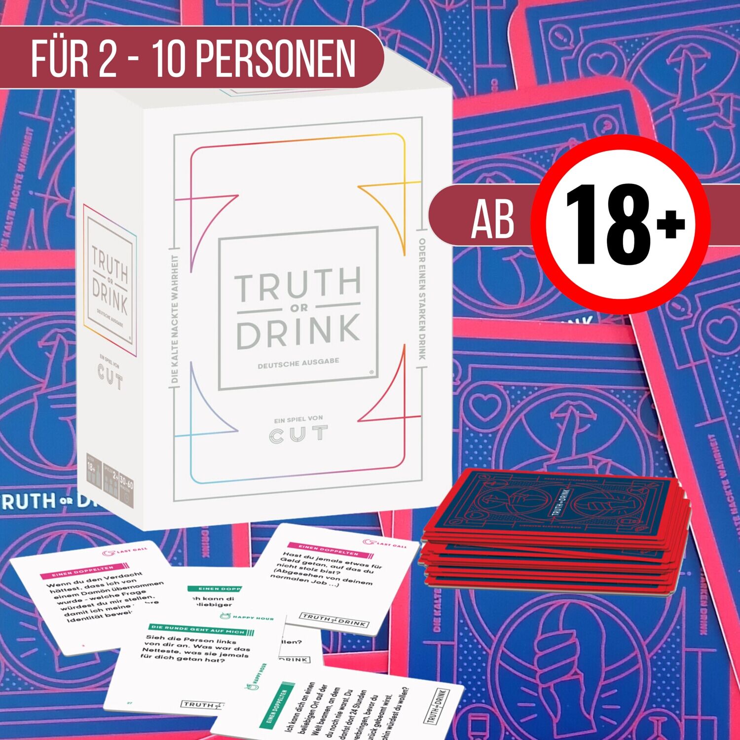 Bundle What do you meme? (DE) + Truth or Drink (DE)