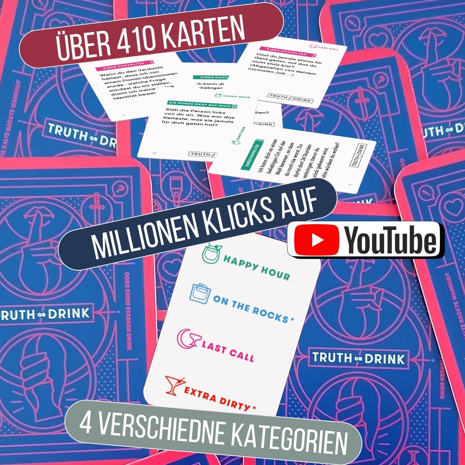 Bundle What do you meme? (DE) + Truth or Drink (DE)