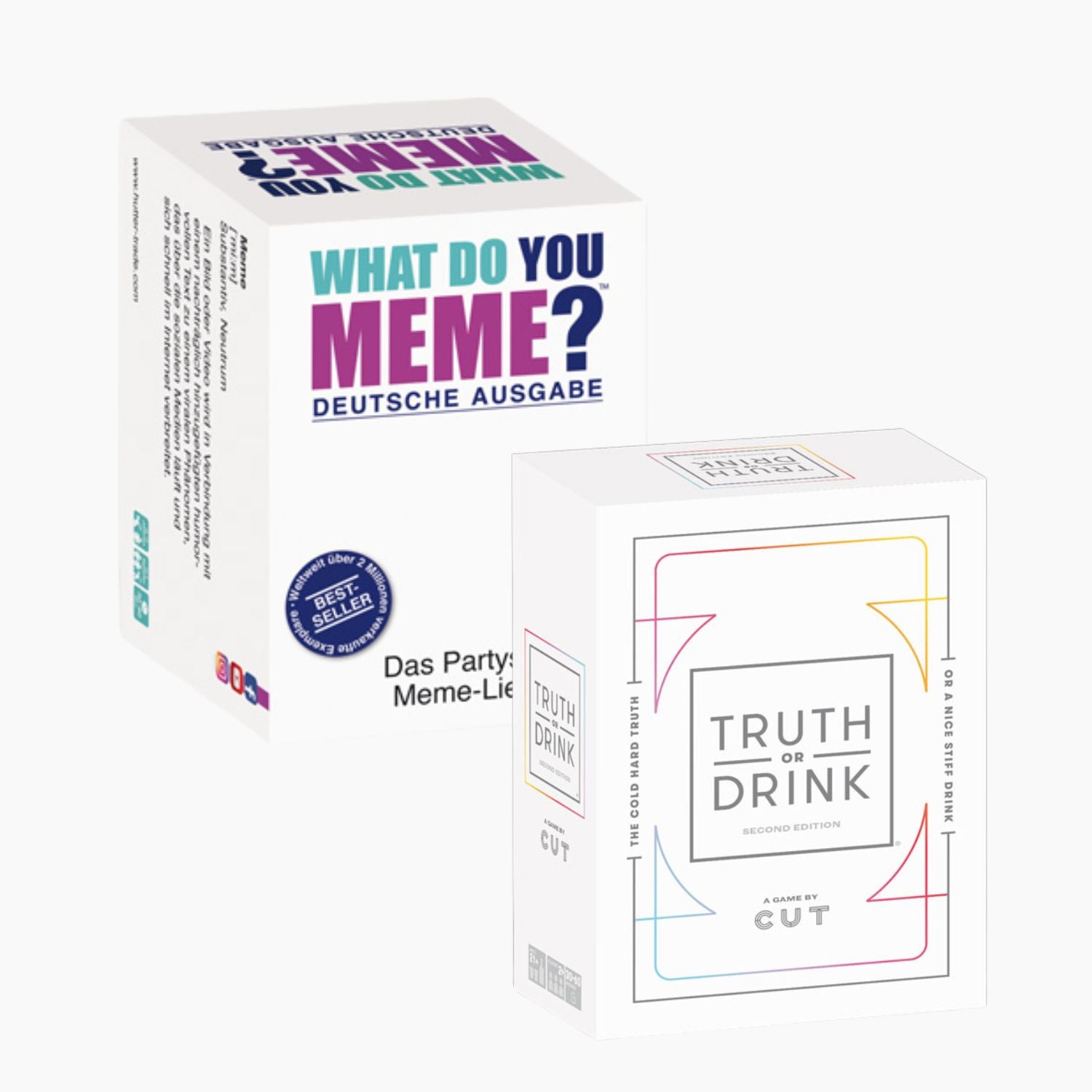 Bundle What do you meme? (DE) + Truth or Drink (DE)