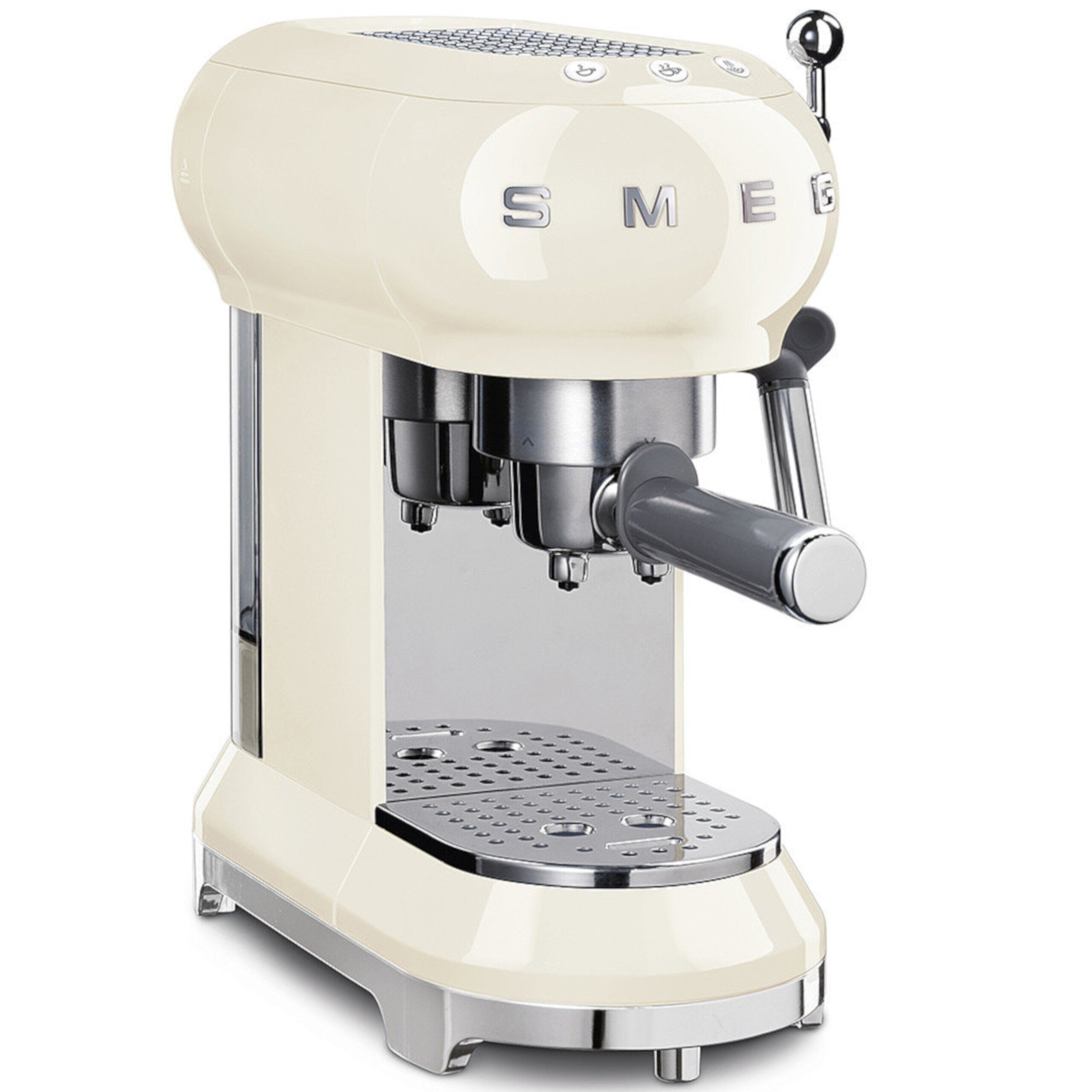 smeg Espresso-Kaffeemaschine "50's Retro Style" (Creme)