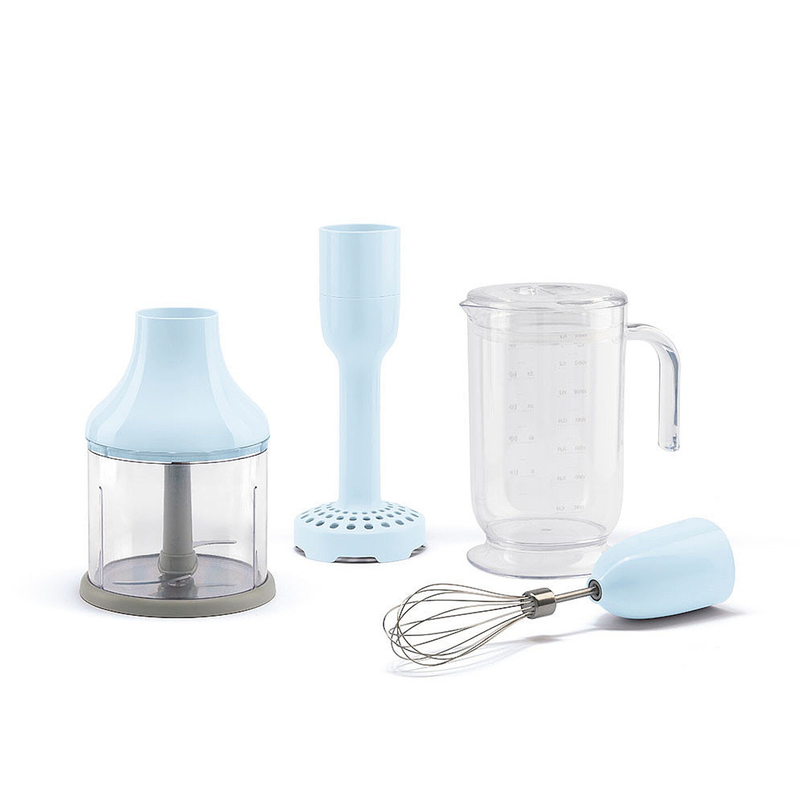 smeg Stabmixerzubehör-Set (Pastellblau)