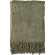 Decke aus Mohairwolle - 120x160cm (Dusty Green) GreenGate