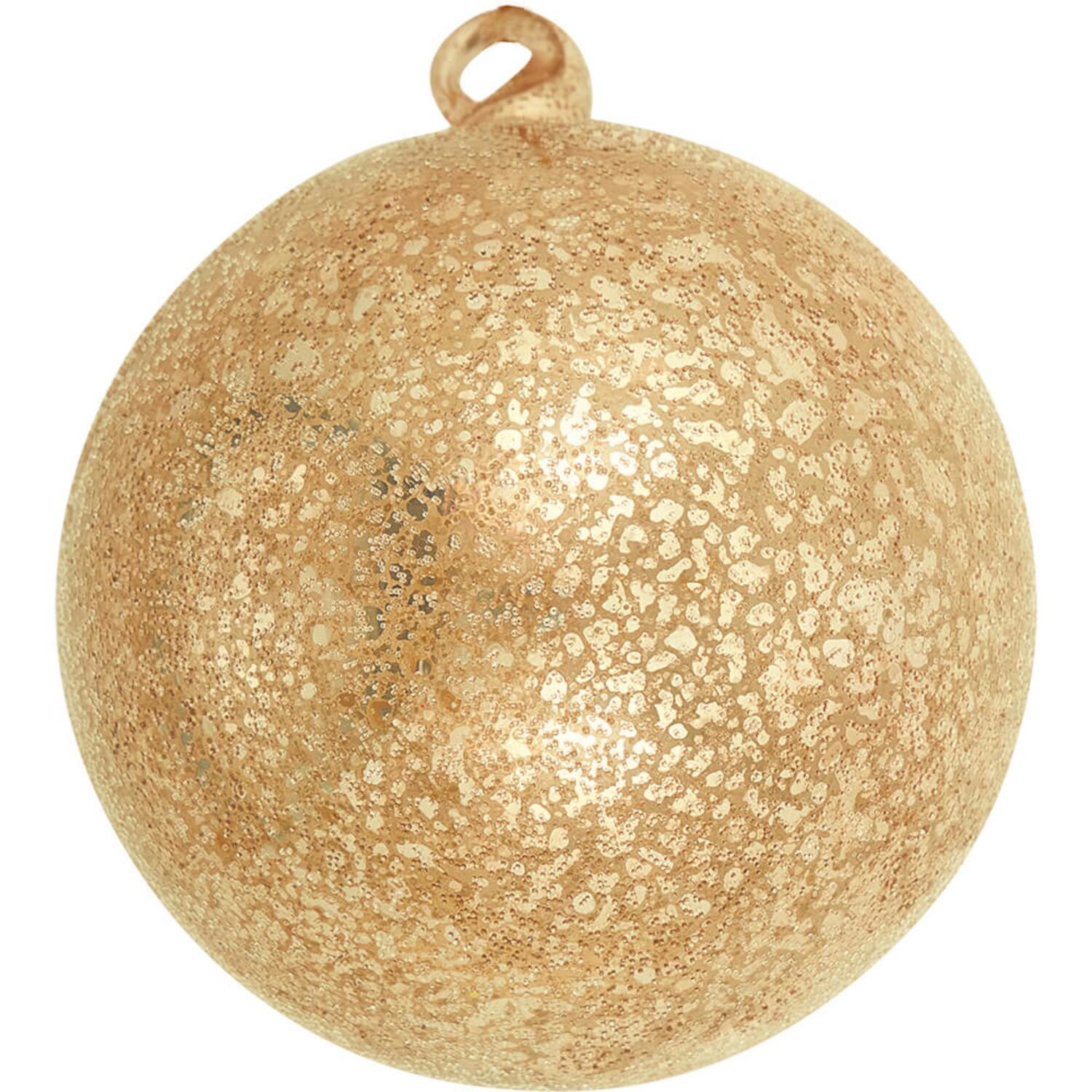 Weihnachtskugel "Estella" - 10 cm (Antique Gold)