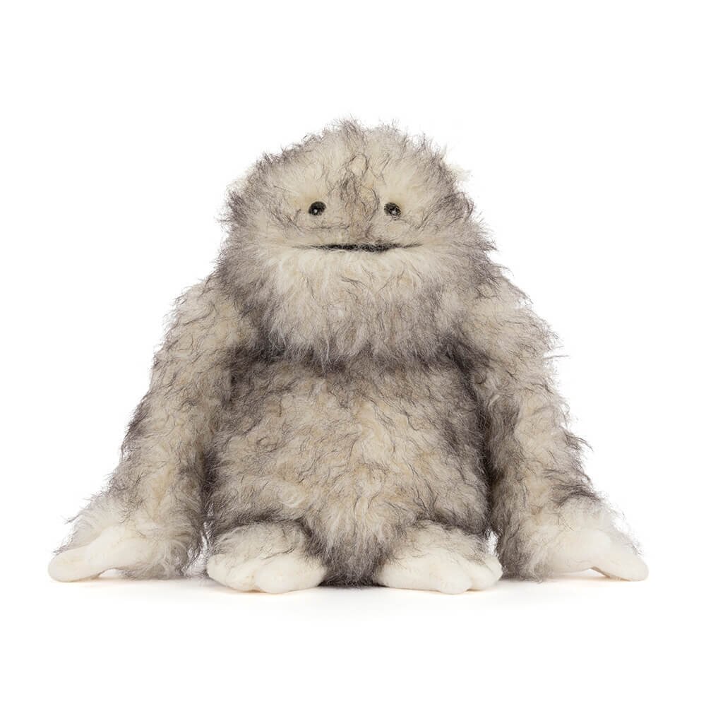 Kuscheltier Yeti "Bretti" - 29x15x15 cm (Grau)