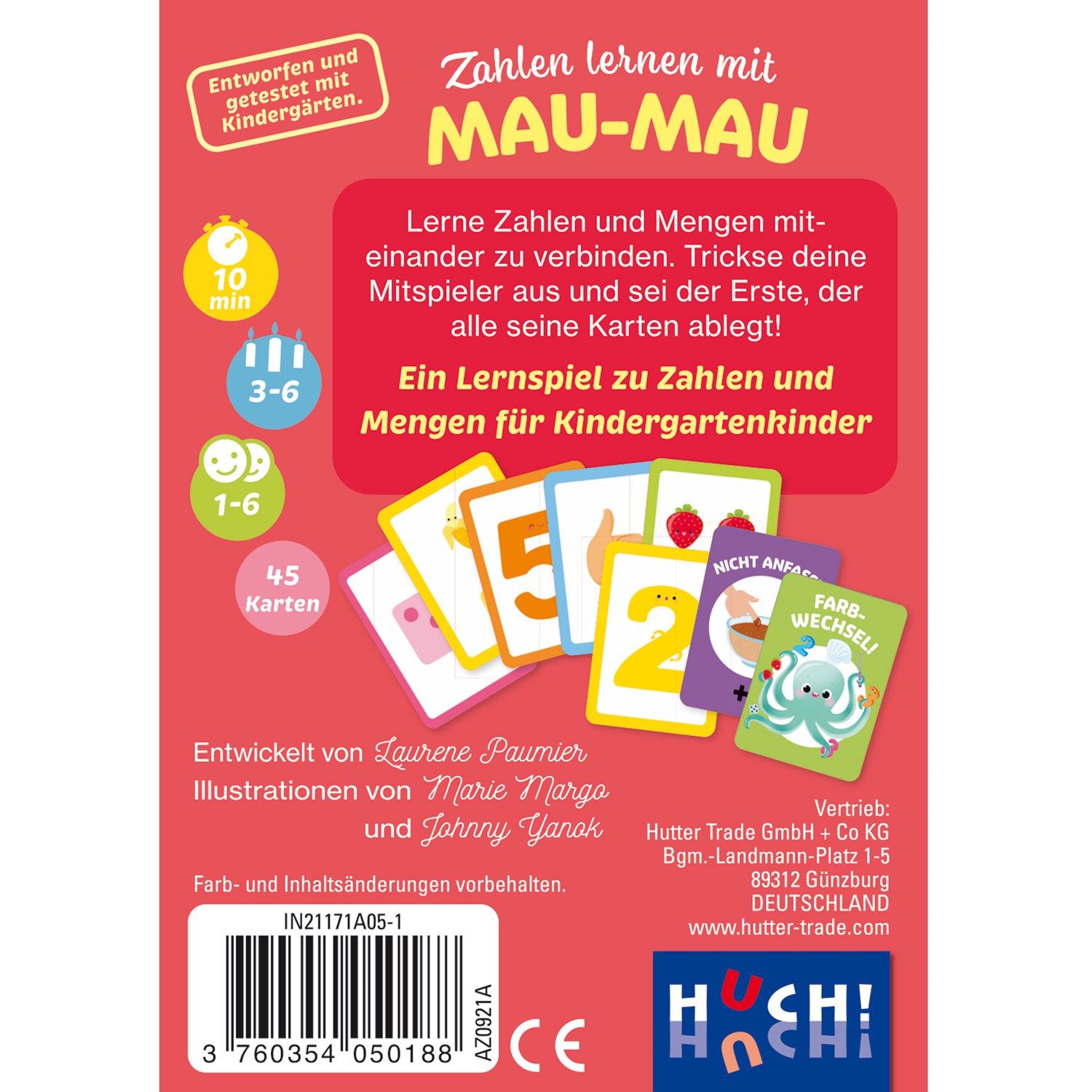 Zahlen lernen mit Mau-Mau - Zahlen und Mengen