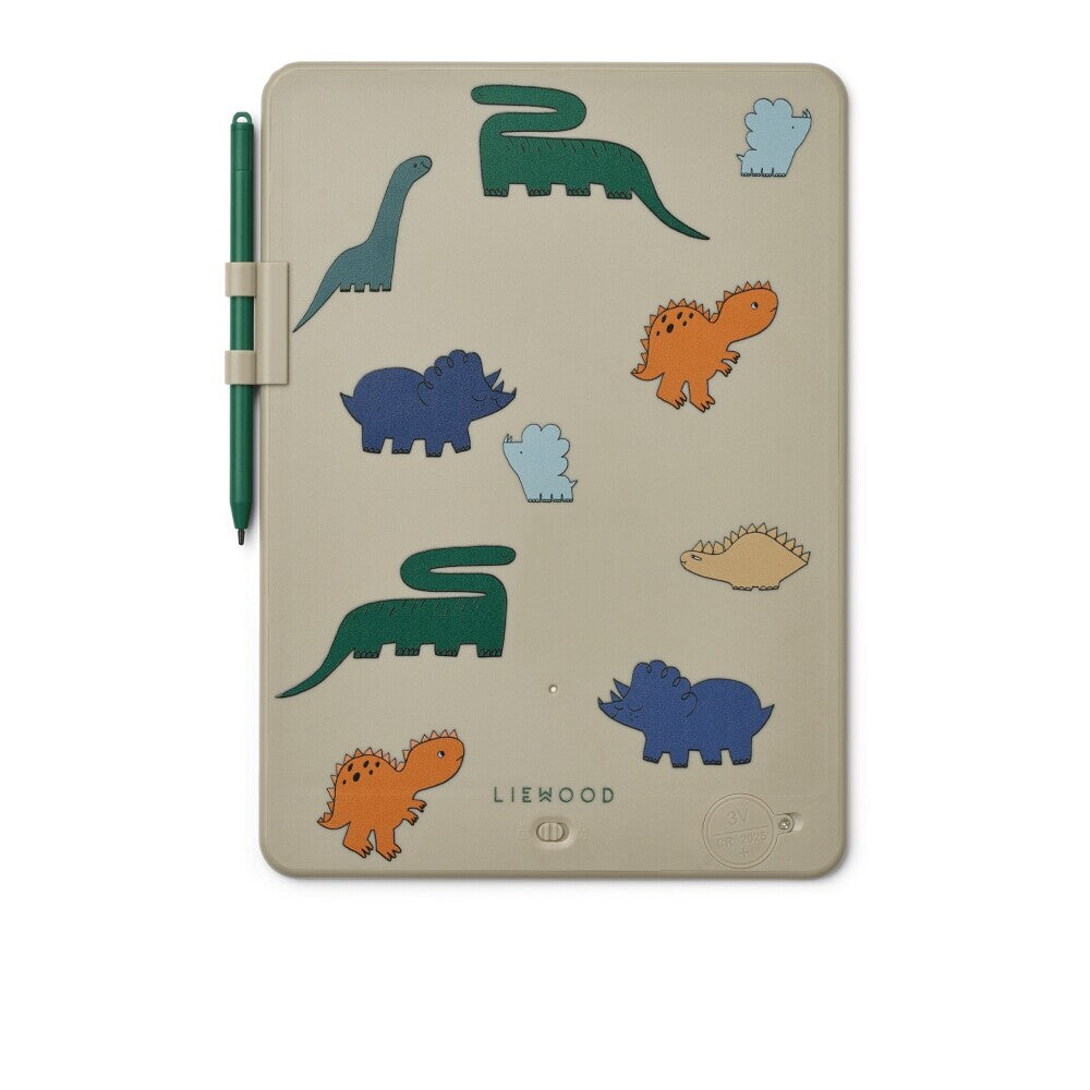 Zeichentafel "Zora - Dinosaurs" - 24x18,5 cm (Mist)