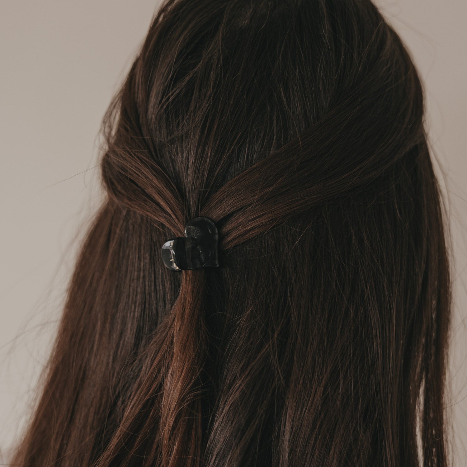 Haarspange "Herzform " - Klein (Night)
