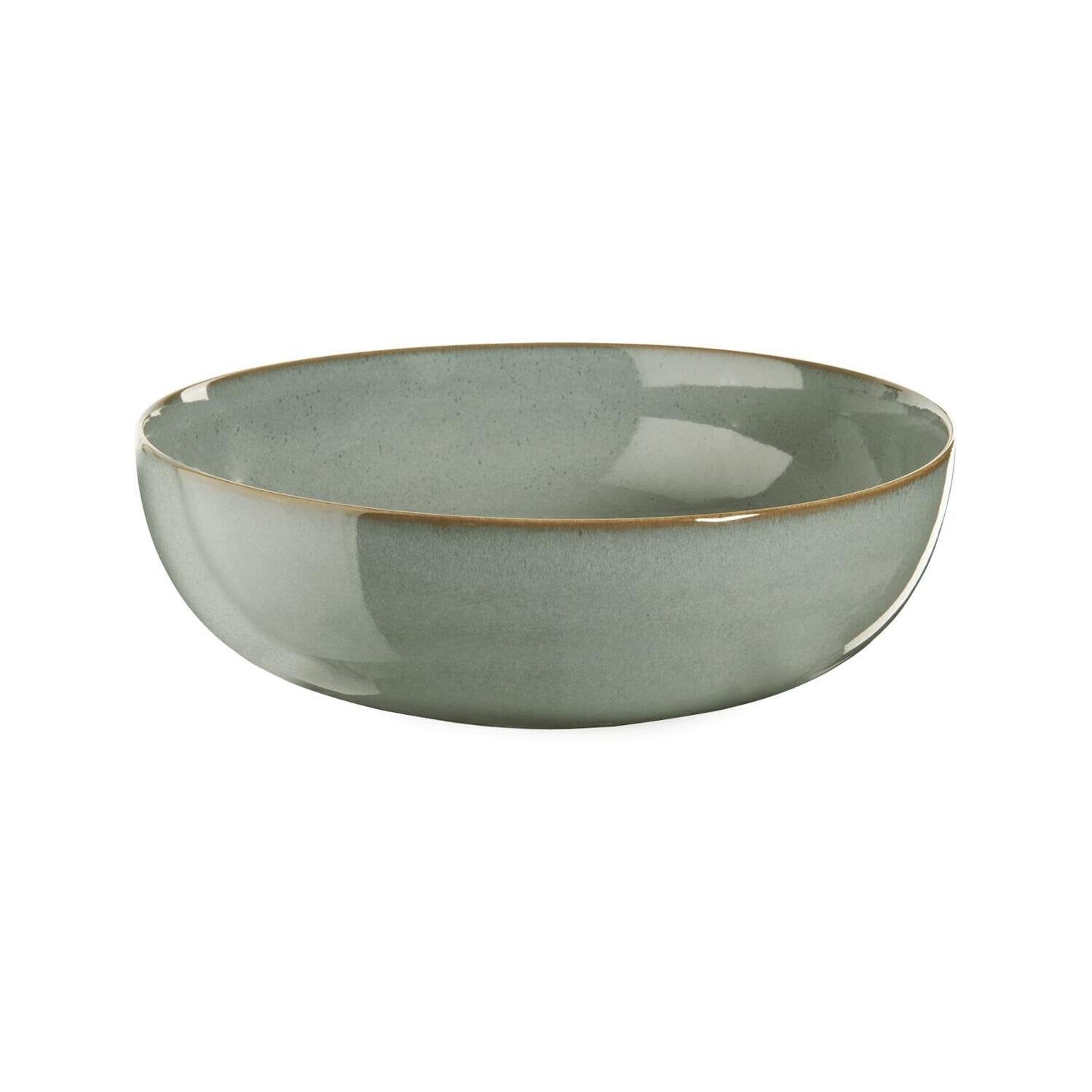 Salatschale "Saisons Eukalyptus" -  29,5 cm (Türkis)
