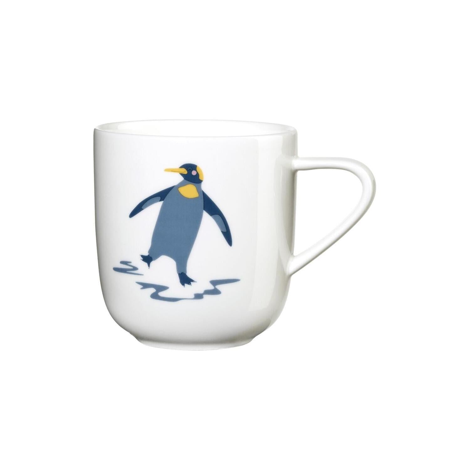 Henkelbecher "Pinguin Pepe" - 250 ml (Weiß)  Kids