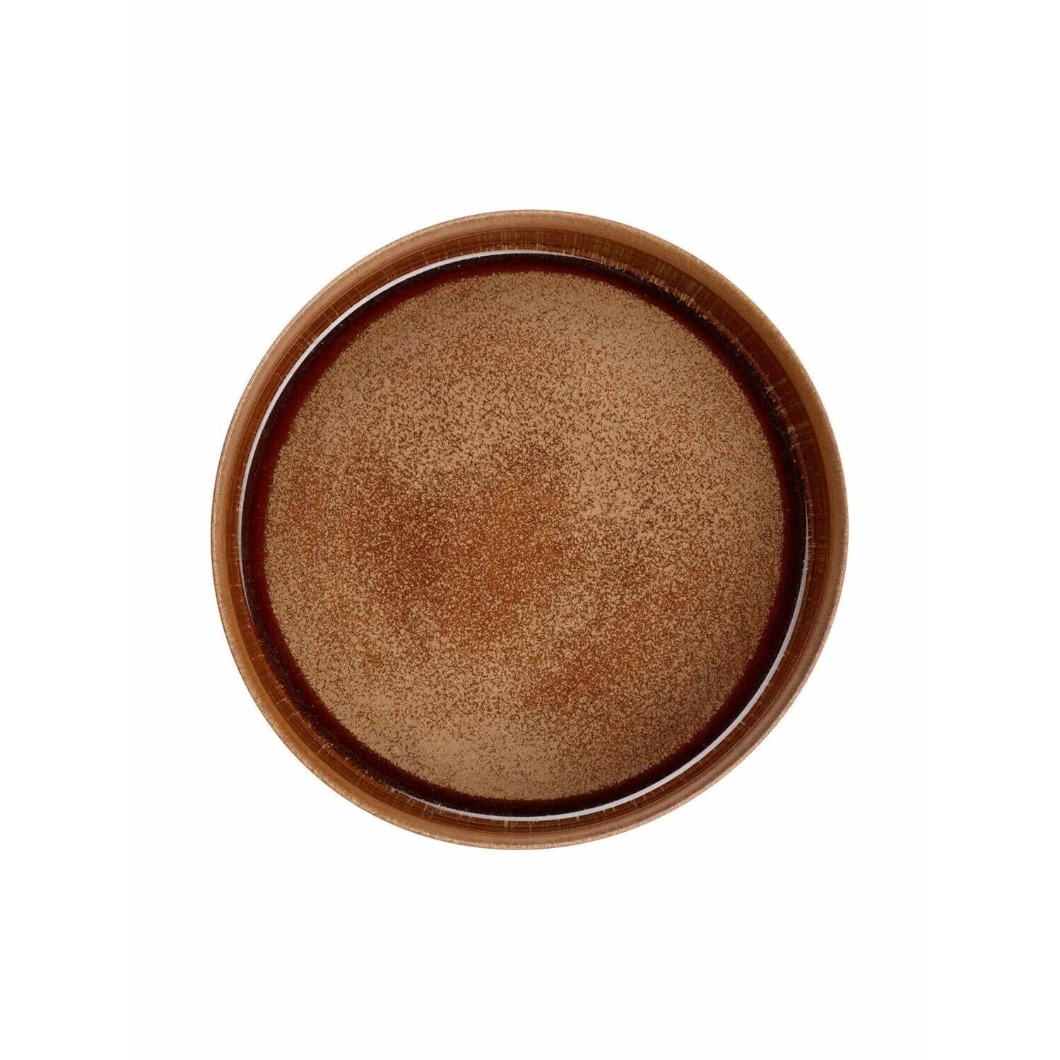 Gourmetteller "Gobi" - 21 cm (Braun)