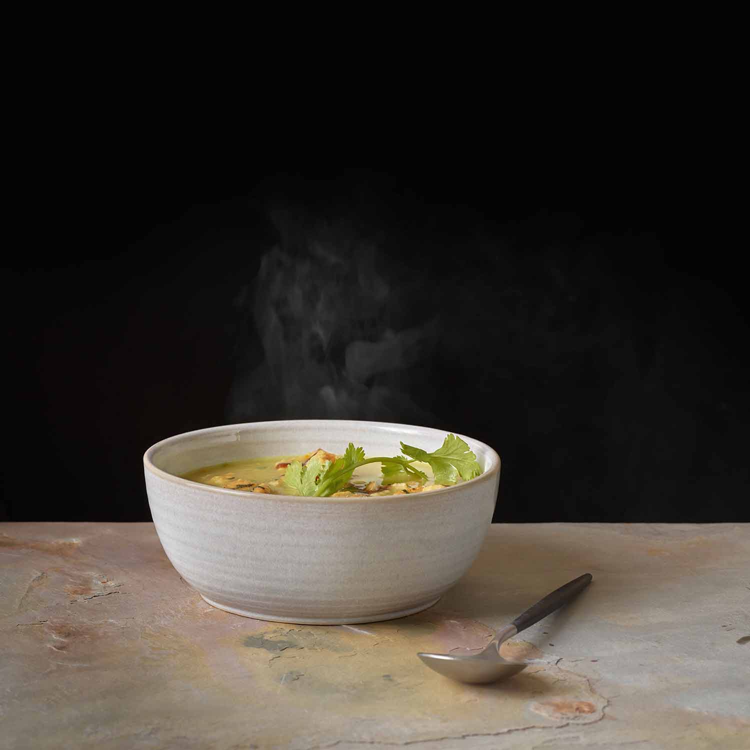 Poke Bowl Schüssel "Cauliflower" - 18 cm (Creme)