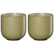 Teebecher 2er-Set "Coppa Miso" - 7,5x7,5 cm (Gelb)