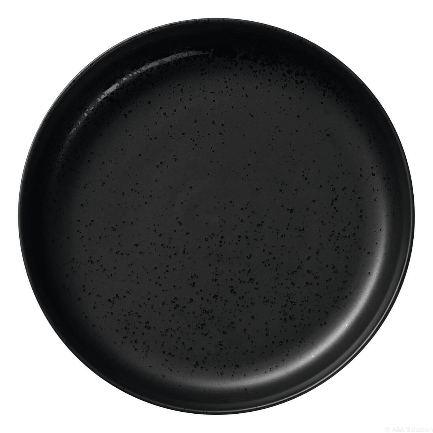 Gourmetteller "Coppa Kuro" - 22 cm (Schwarz)