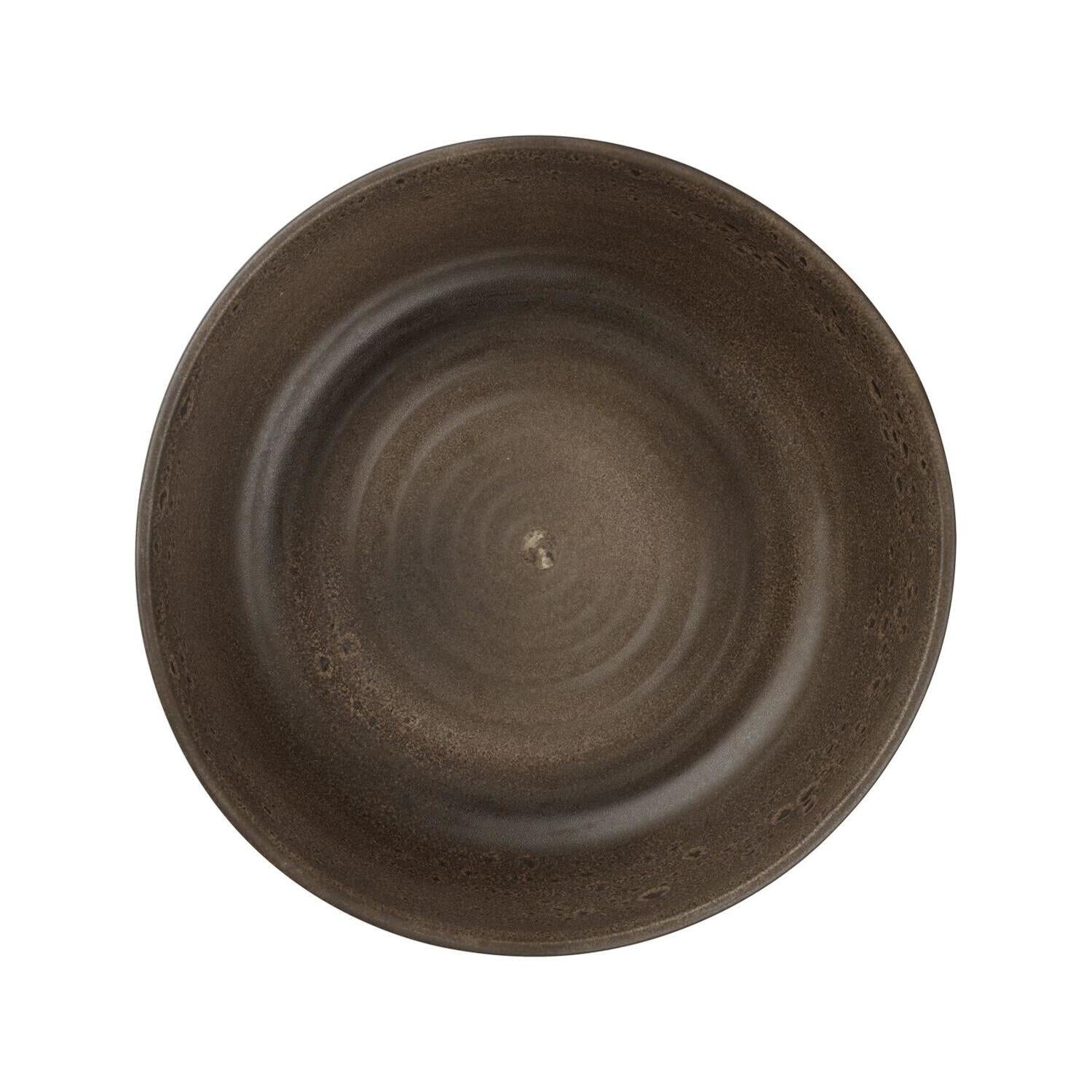 Poke Bowl Schüssel "Mangosteen" -  25 cm (Braun)