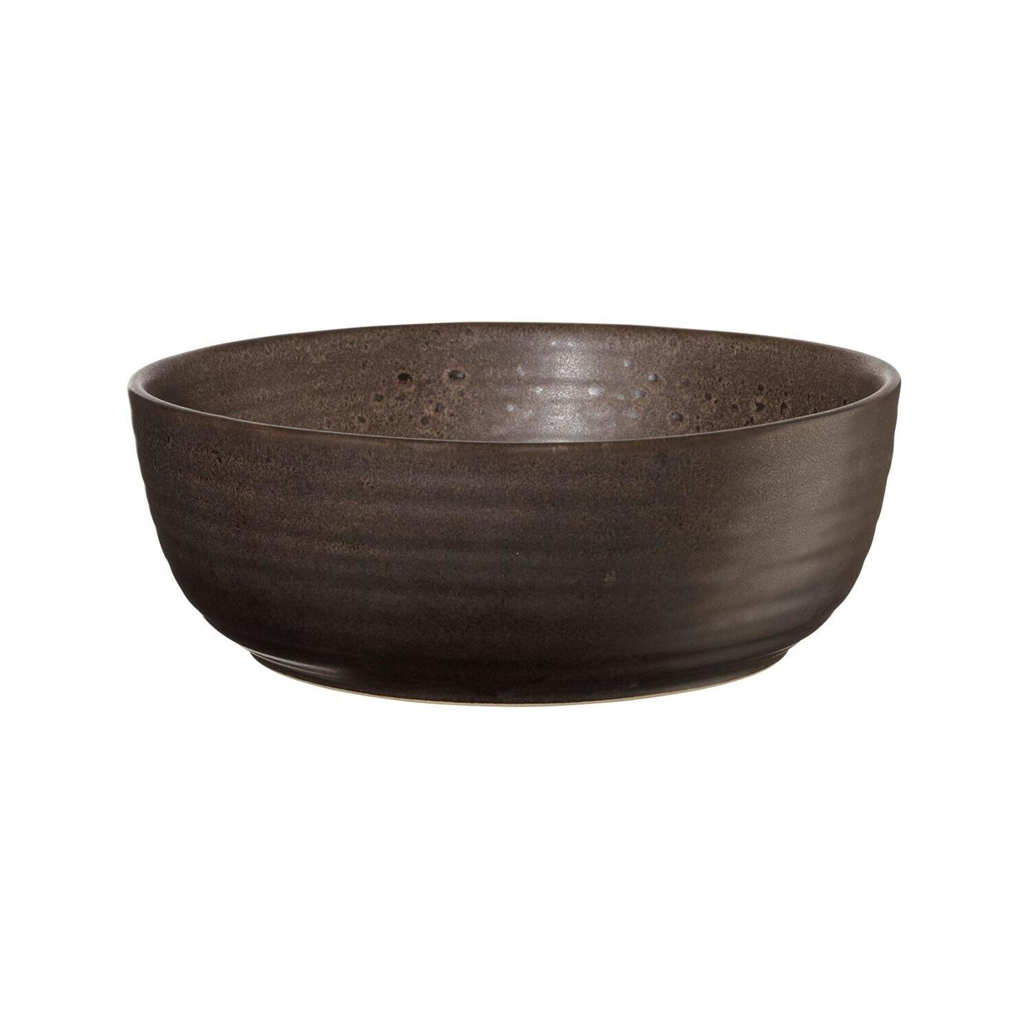 Poke Bowl Schüssel "Mangosteen" -  25 cm (Braun)
