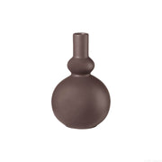 Vase rund "Como" - 19 cm (Braun)