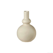 Vase rund "Como" - 15,5 cm (Creme)