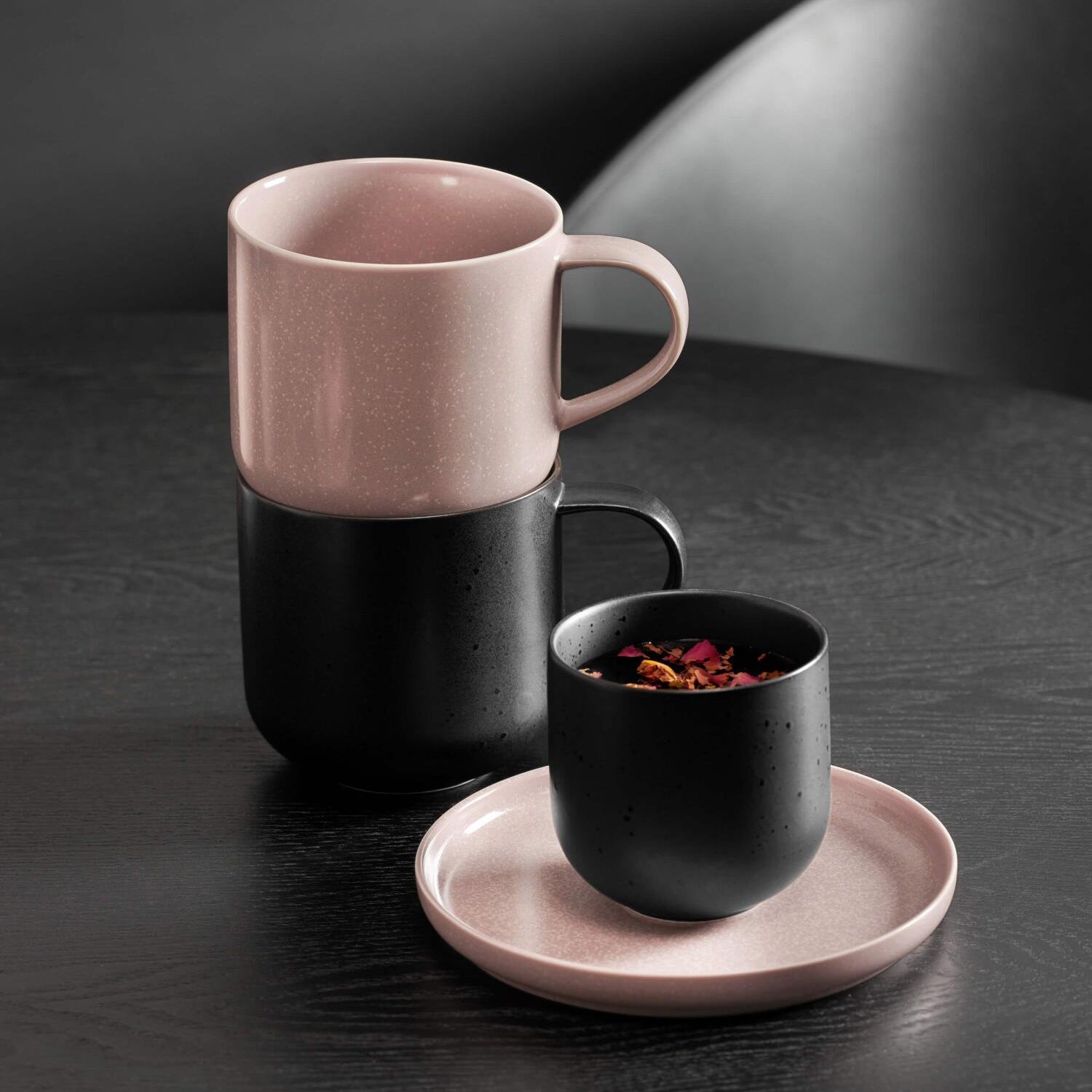 Henkelbecher "Coppa Hanami" - 400 ml (Rosa)