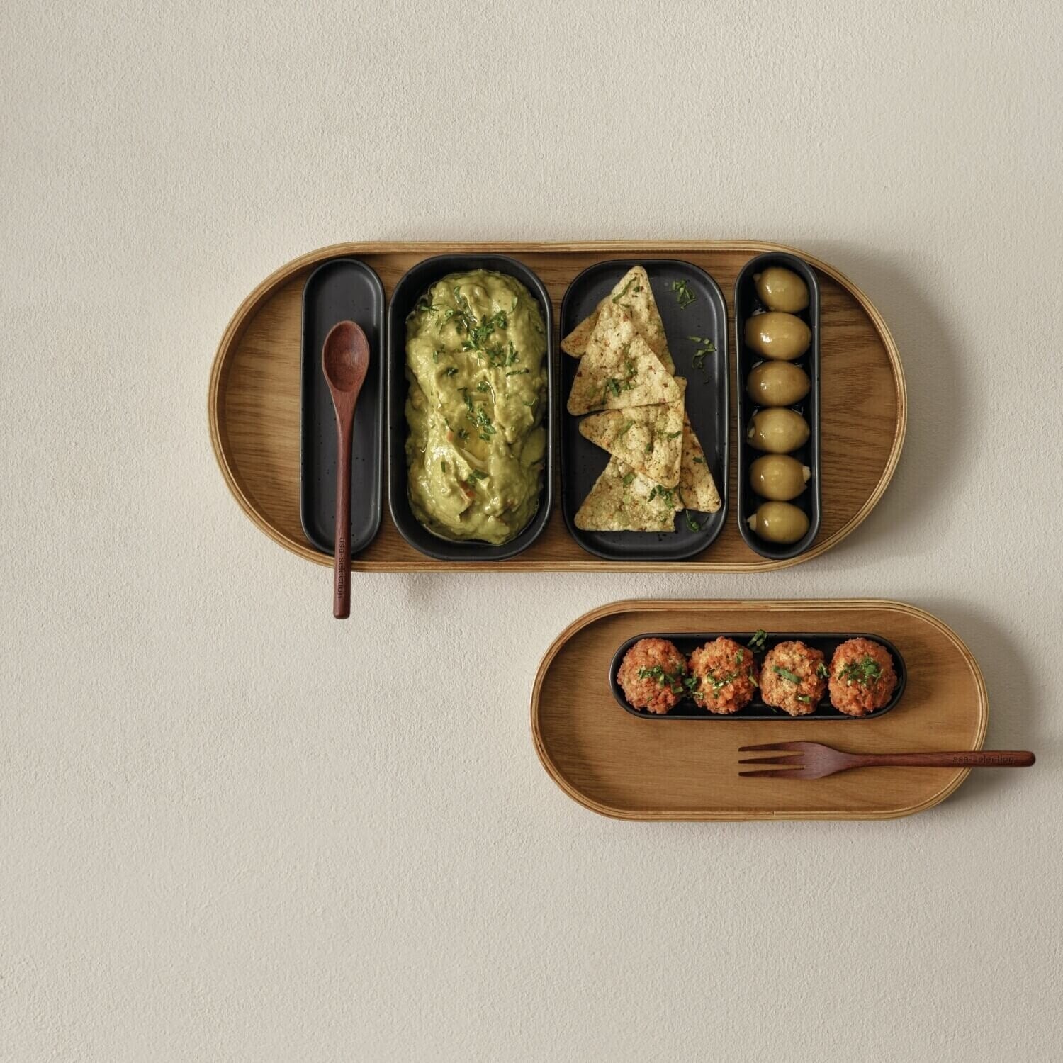 Snackteller "Coppa Kuro" - 15 x 4,4 cm (Schwarz)