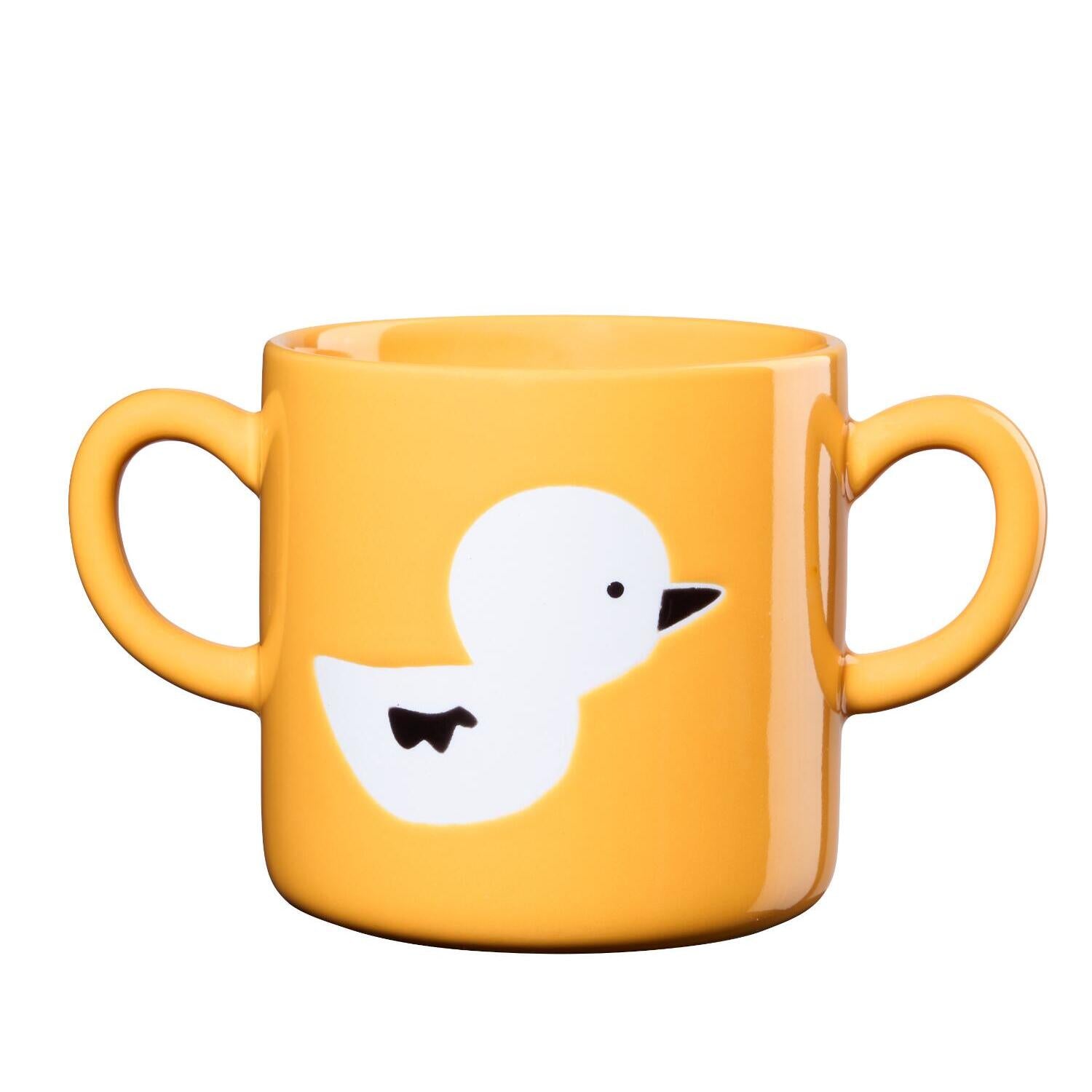 Henkelbecher "Ente" - 0,25 l (Gelb)