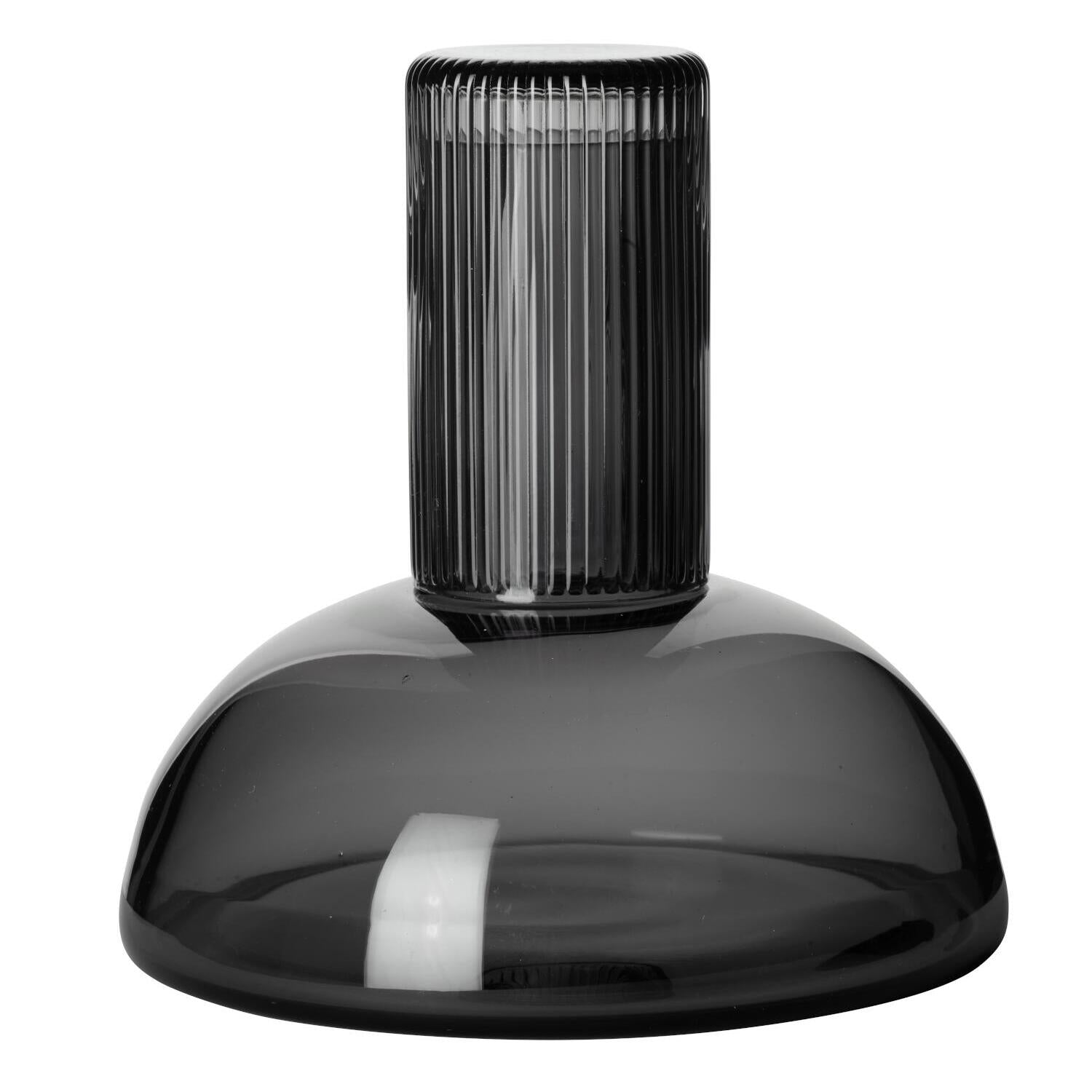 Karaffe mit Trinkglas - 1,3 l (Grau)