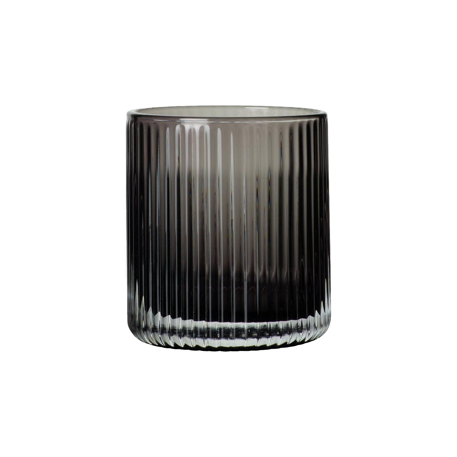 Trinkglas/Tumbler mundgeblasen - 0,2 l (Grau)