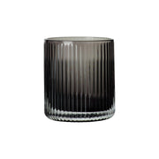 Trinkglas/Tumbler mundgeblasen - 0,2 l (Grau)