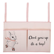 Hängeregal "Don't grow up" - 55x35 cm (Rose)