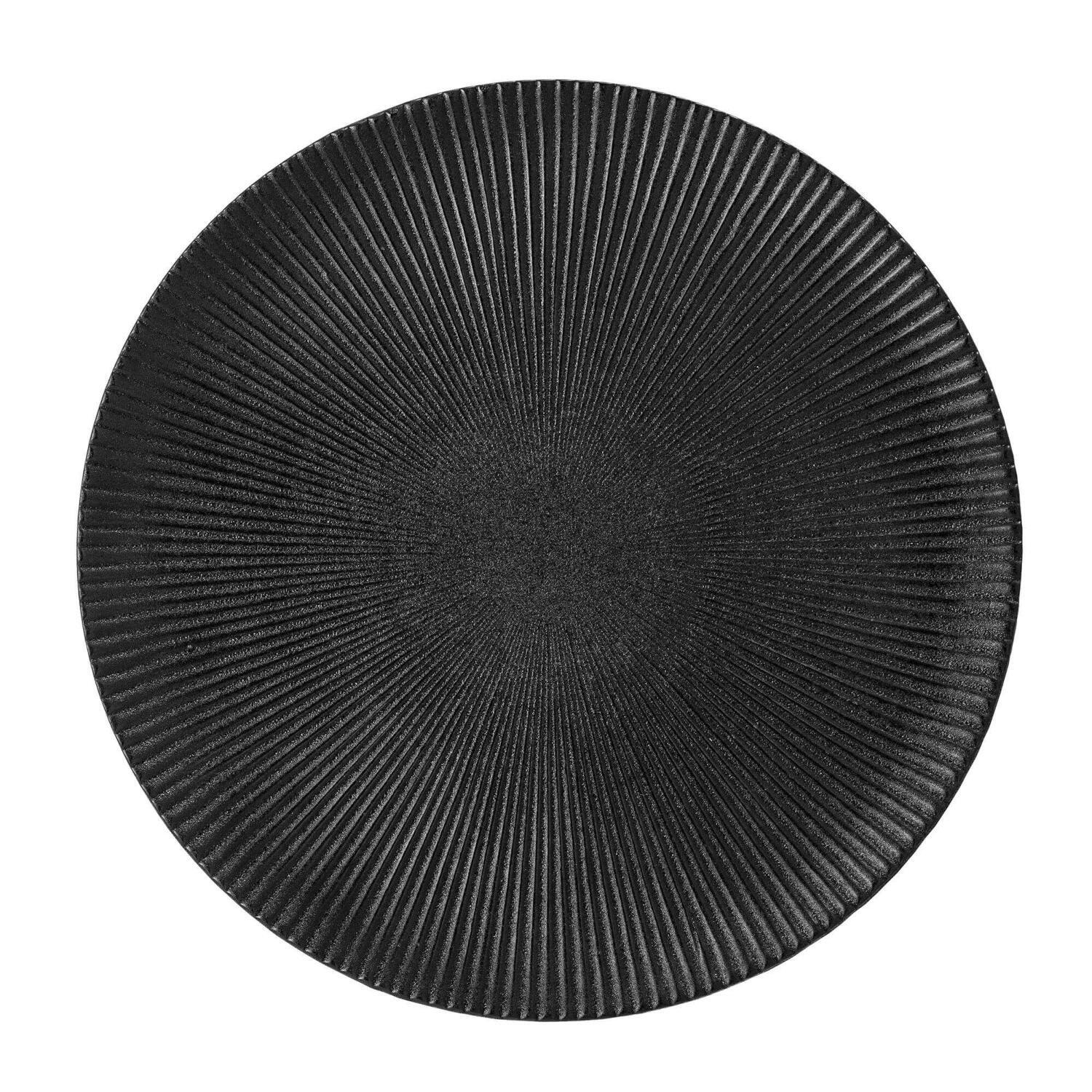 Teller "Neri" - 29 cm (Schwarz)