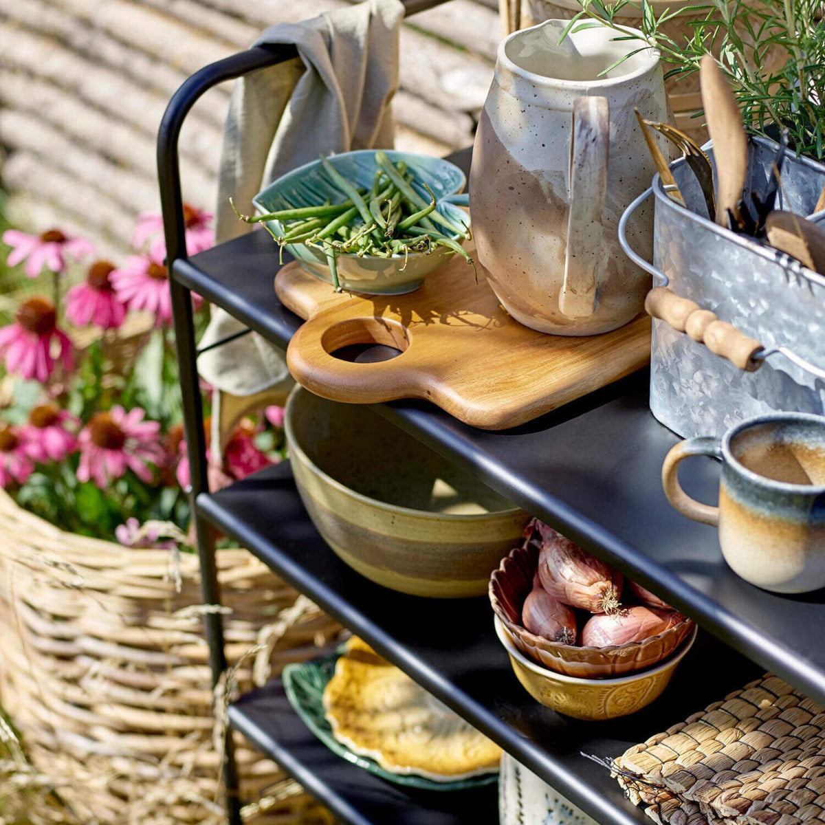 Rattan-Körbe "Lalou" im 2er-Set (Braun)